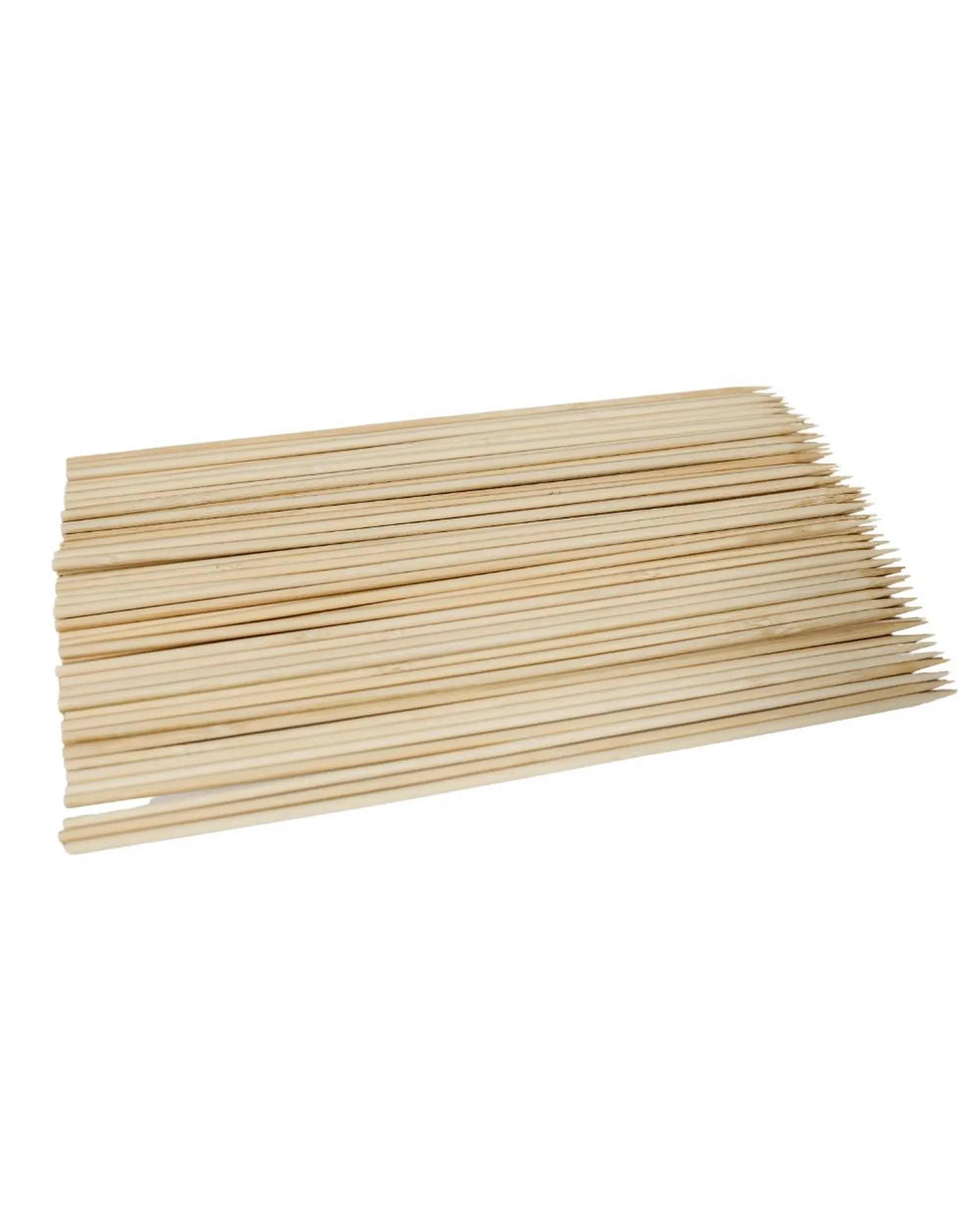 1 Flaming Coals Wooden Bamboo Skewers - 100 pack, 1 of 10