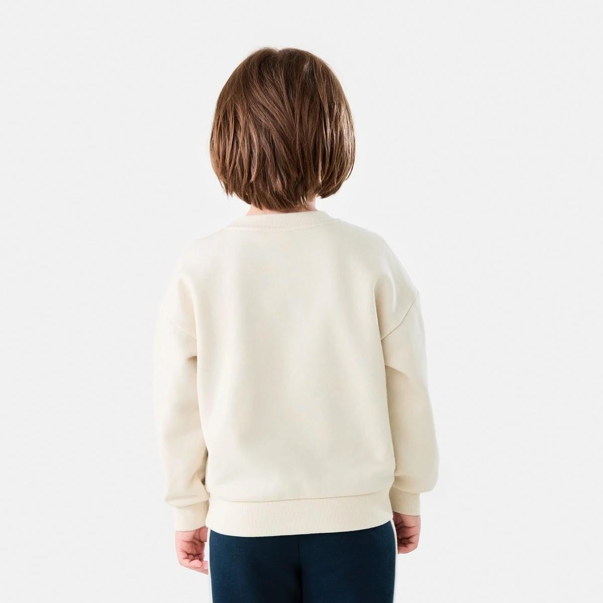 2 Print Crew Neck Sweatshirt Bge Varsit, 2 of 6
