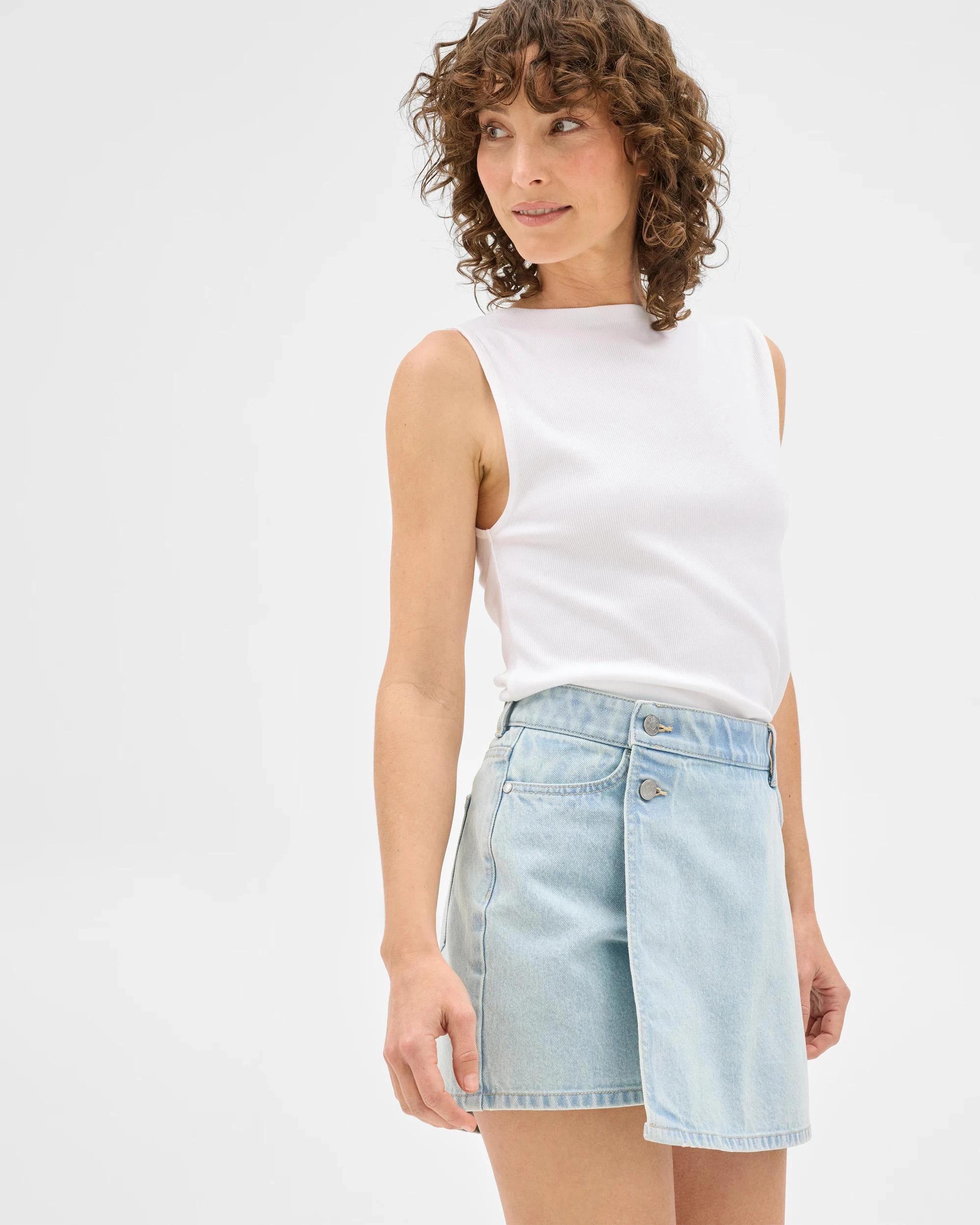 4 Target Denim Skort ICE BLUE, 4 of 6