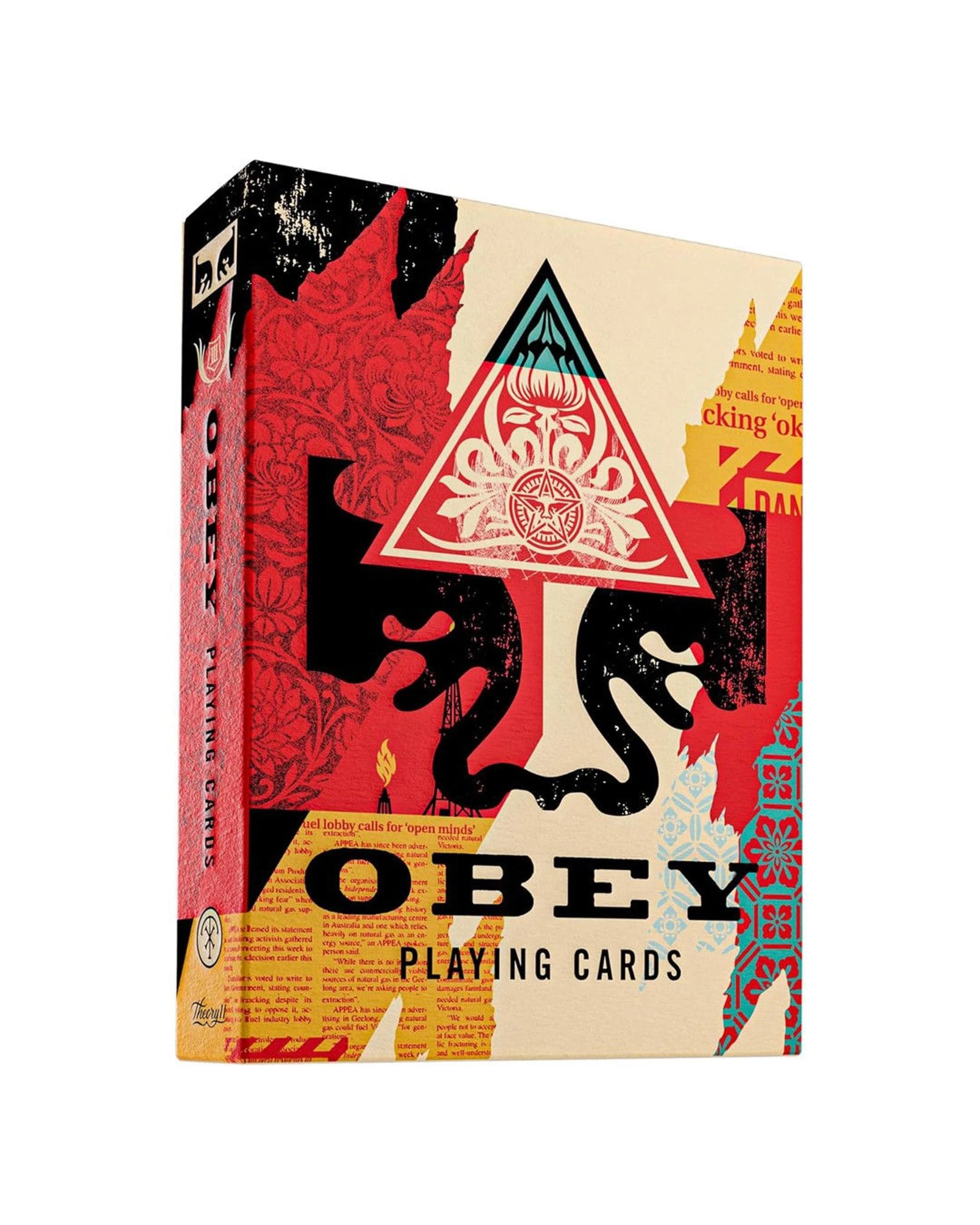 1 theory11 OBEY Collage Edition Playing Cards, 1 of 6