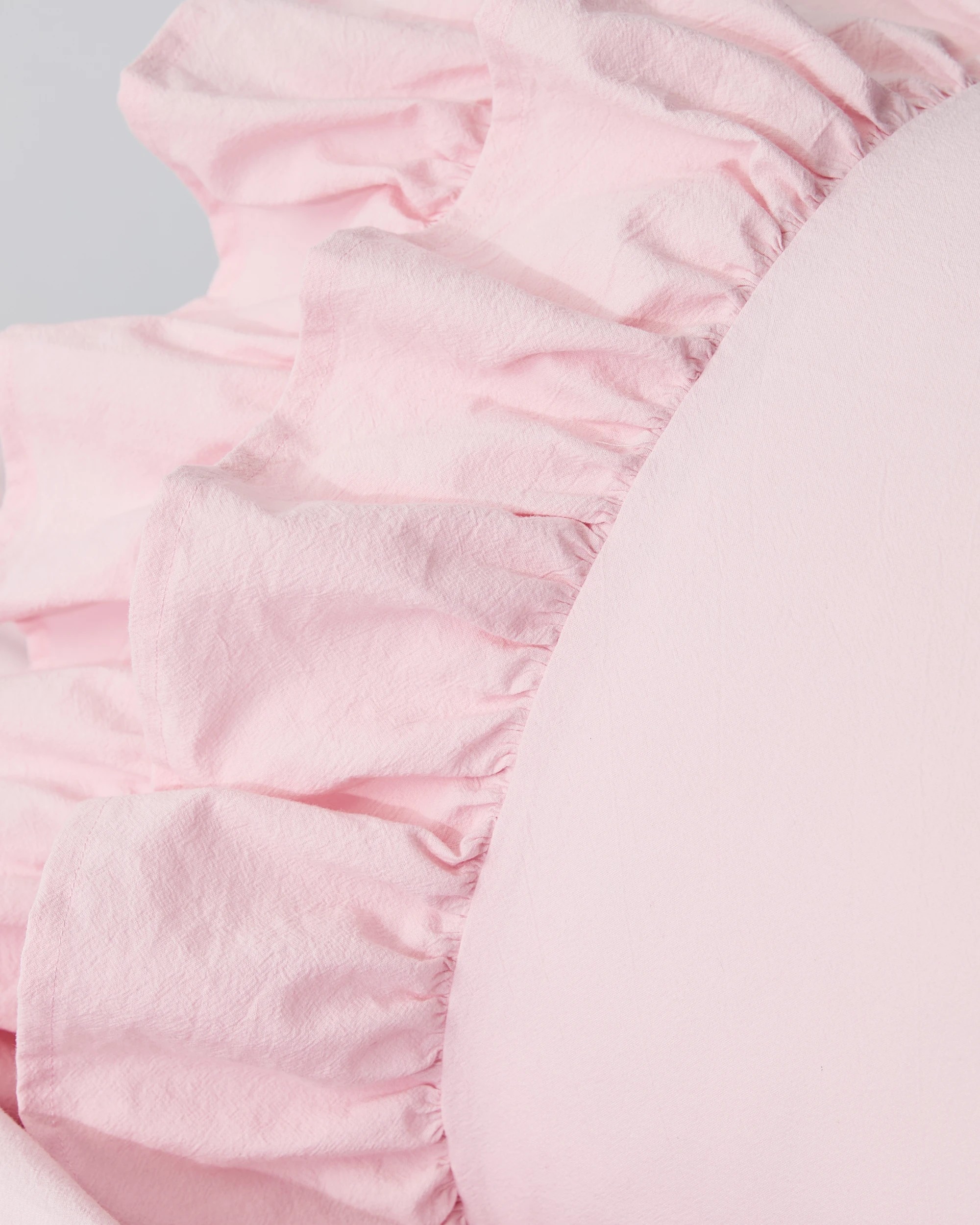 9 Target Chloe Ruffle Stonewash Cotton Quilt Cover Set - Single Bed - Pink, 9 of 10