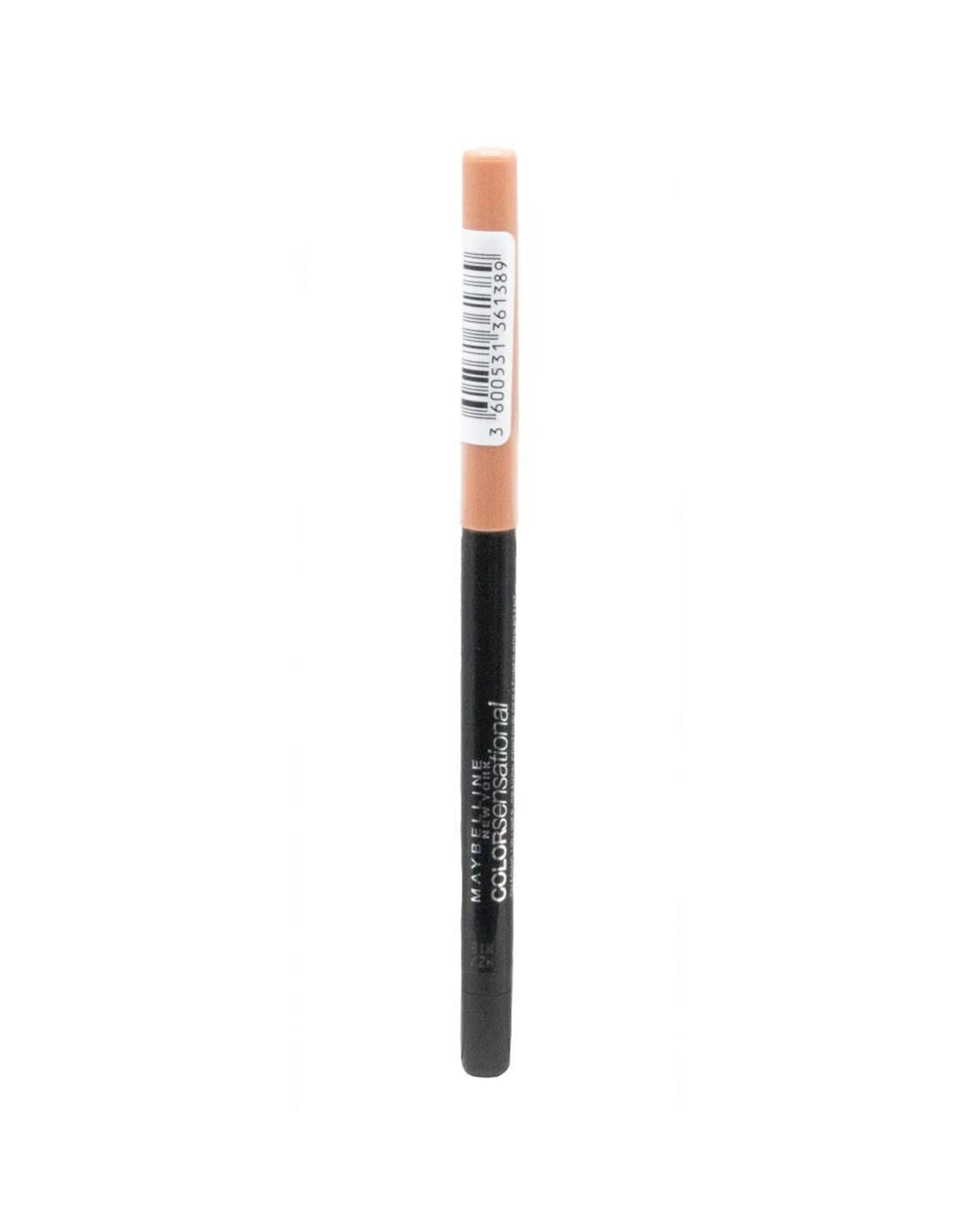 2 Maybelline Colour Sensational Shaping Lip Liner 3PK Nude Whisper Makeup - Black, 2 of 3
