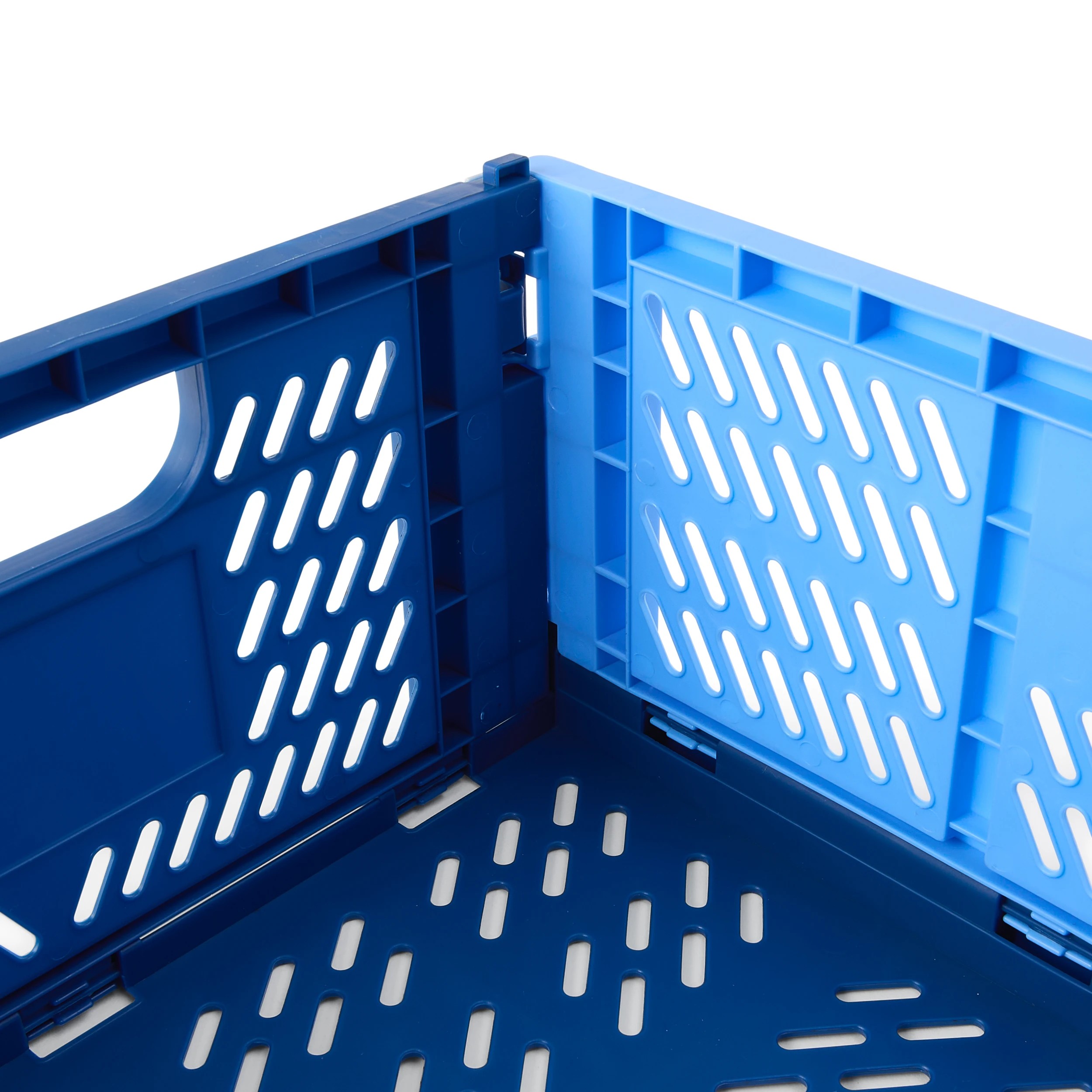 6 15L Collapsible Crate - Medium, Blue, 6 of 8