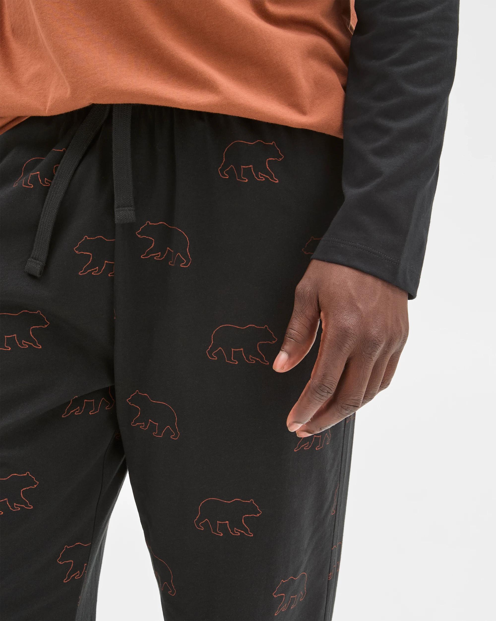 5 Maxx Australian Cotton Jersey Sleep Jogger Pants PAPA BEAR, 5 of 6