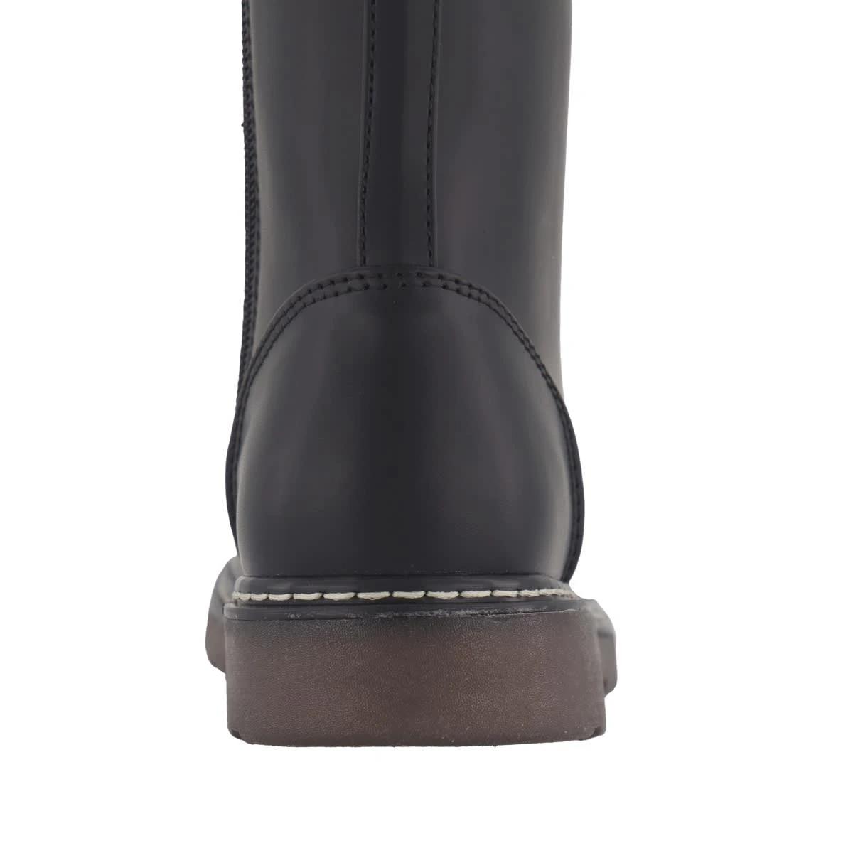3 Senior Lace Up Boots Black, 3 of 4