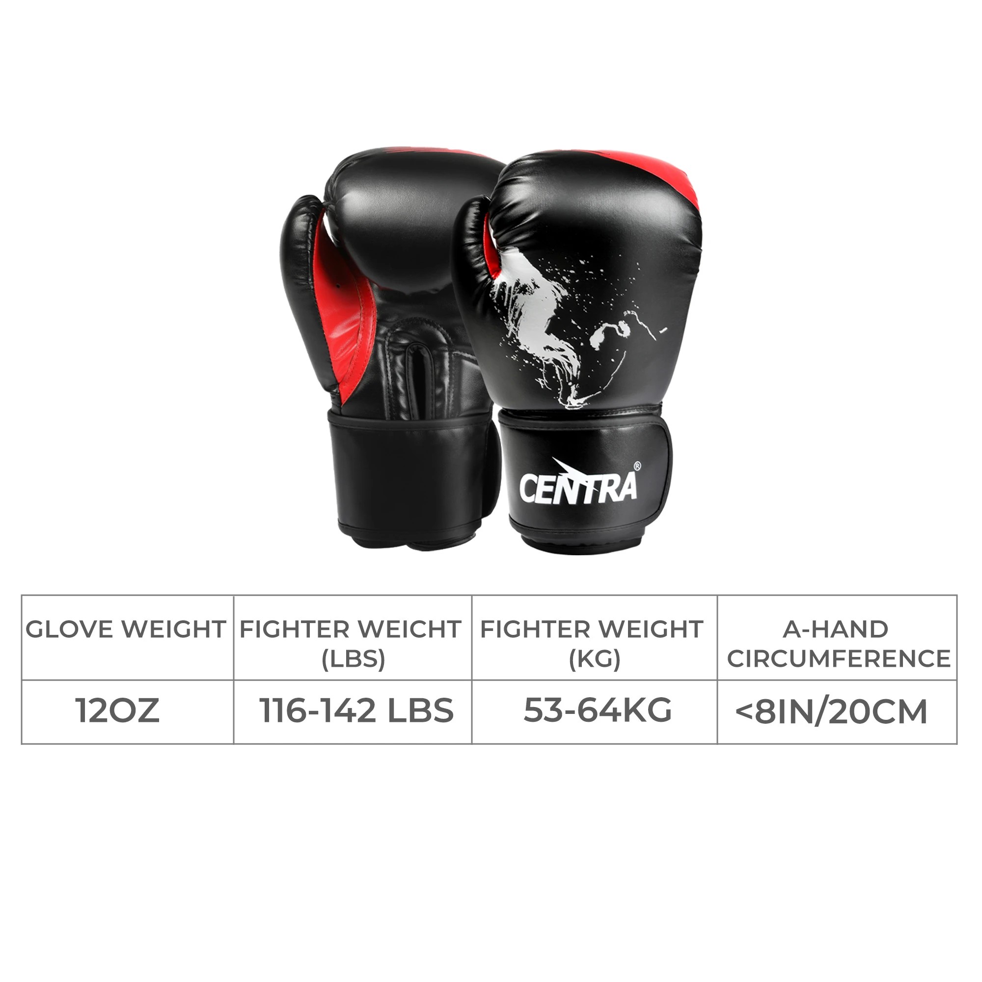 3 Centra Boxing Gloves Training Mitts Sparring Muay Thai 12OZ For Men And Women, 3 of 9