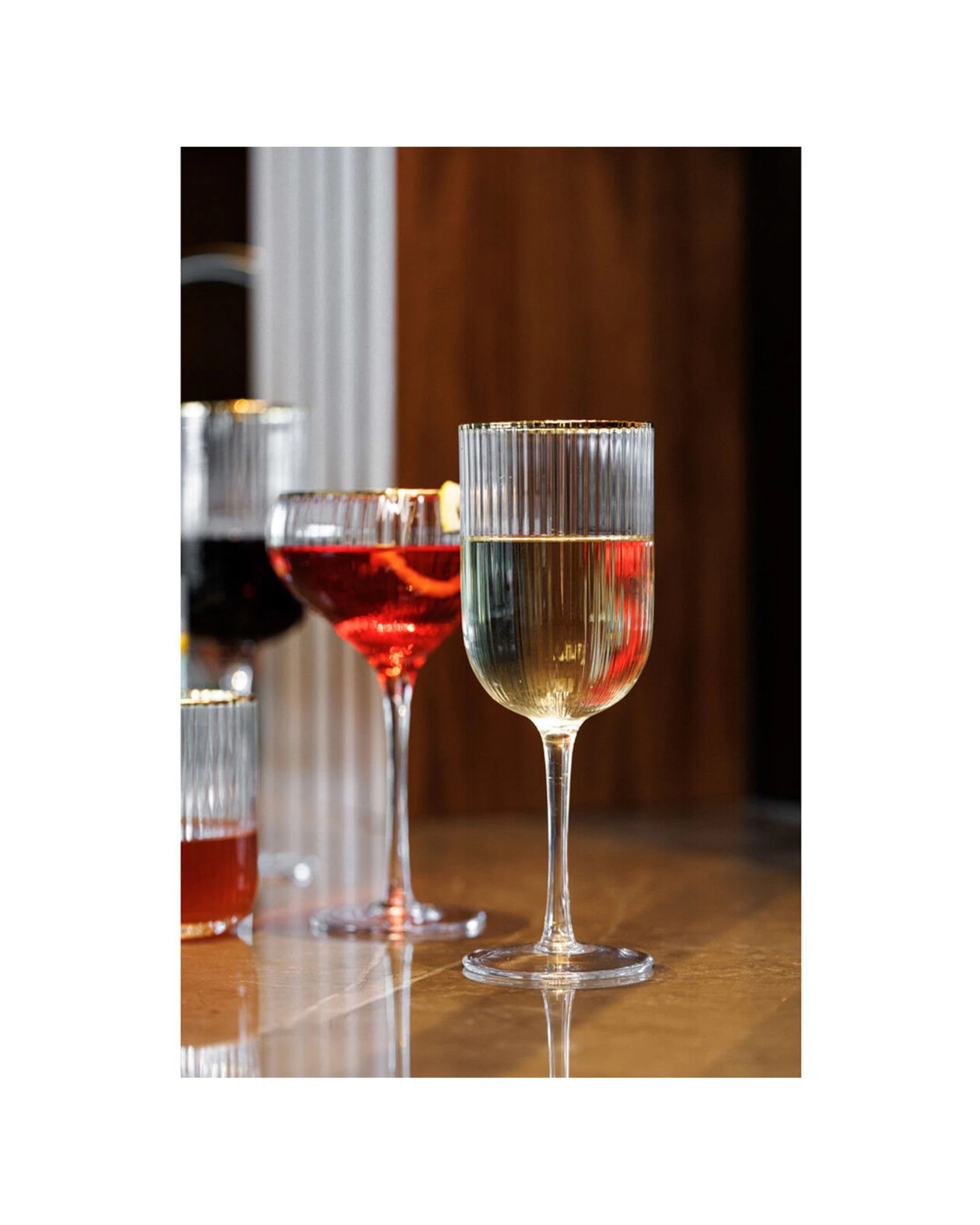 4 Mikasa 4pc Sorrento Crystal Wine Glass Set 400ml - Clear, 4 of 5