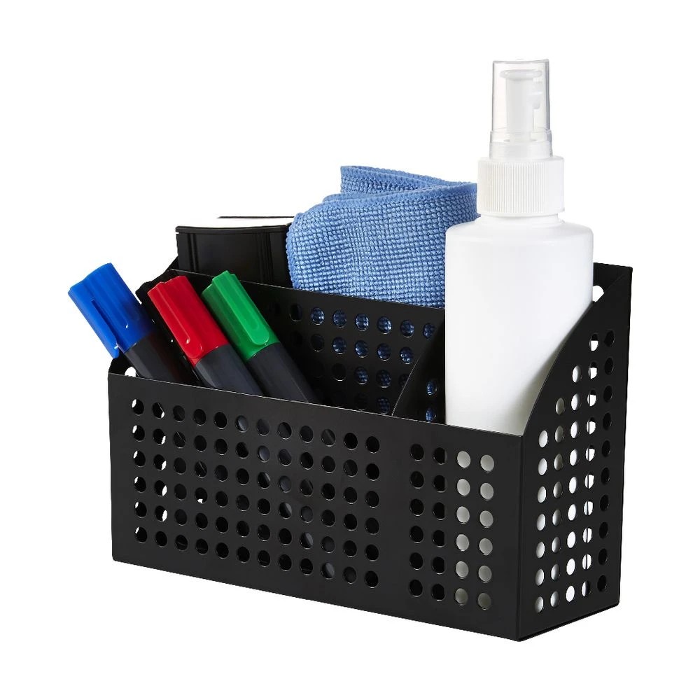 2 J.Burrows 3 Pocket Magnetic Organiser 190 x 65 x 125mm Black, 2 of 5