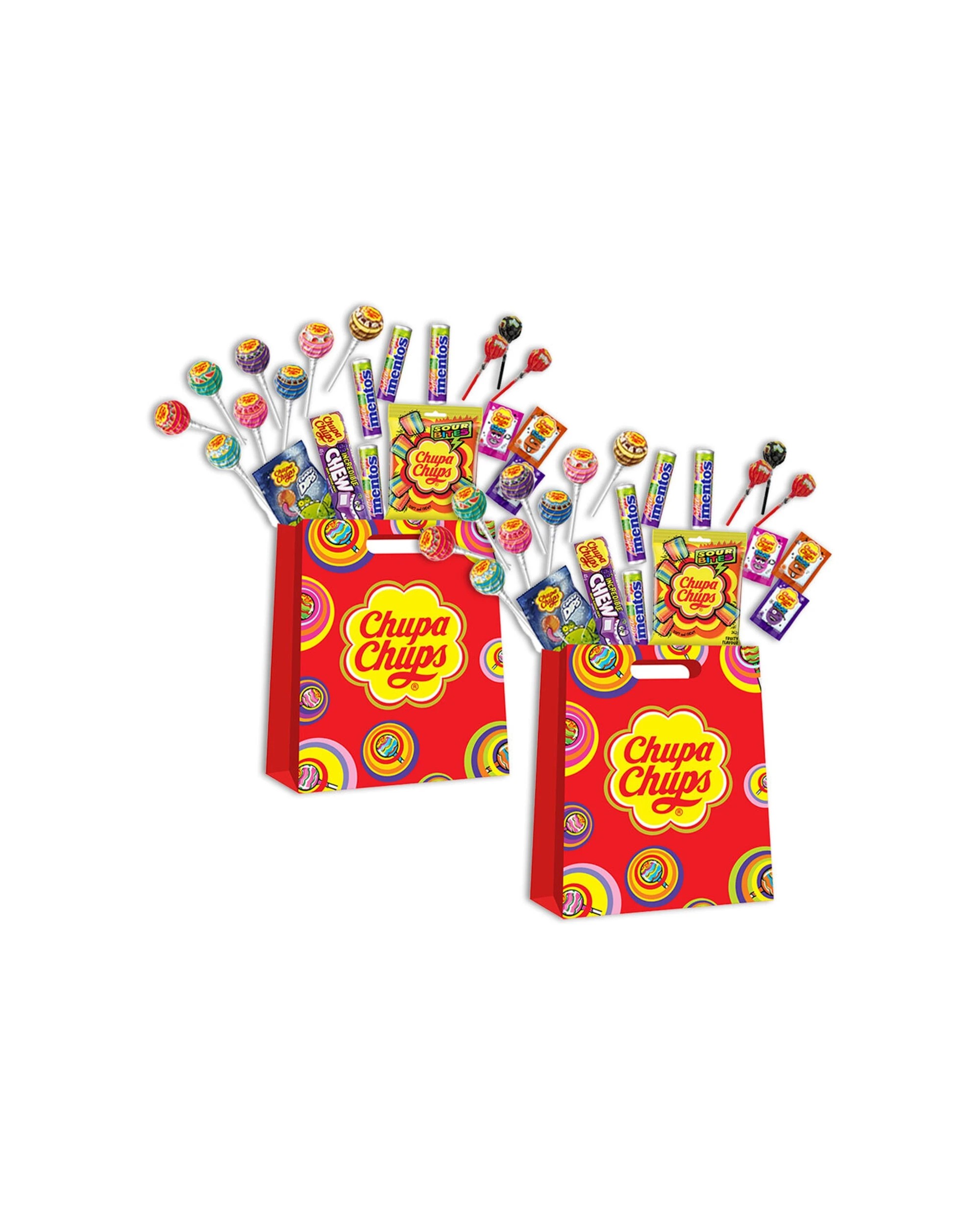 1 Chupa Chups 2PK Lollipop Hard Candy Confectionery Sweet Treat Showbag - Multi, 1 of 1