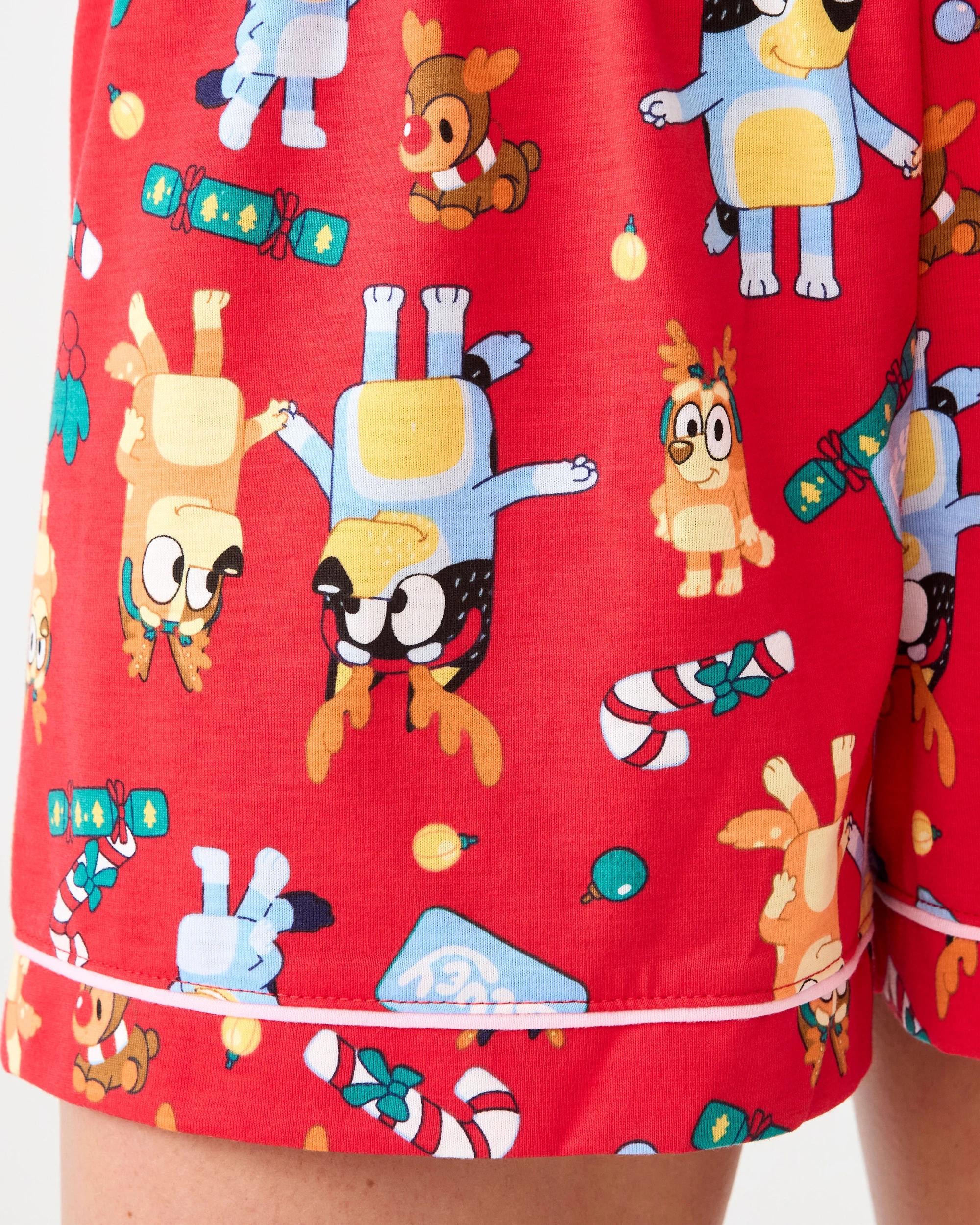 9 Family Matching Christmas Bluey Womens Pyjama Set Xmas Bluey, 9 of 10