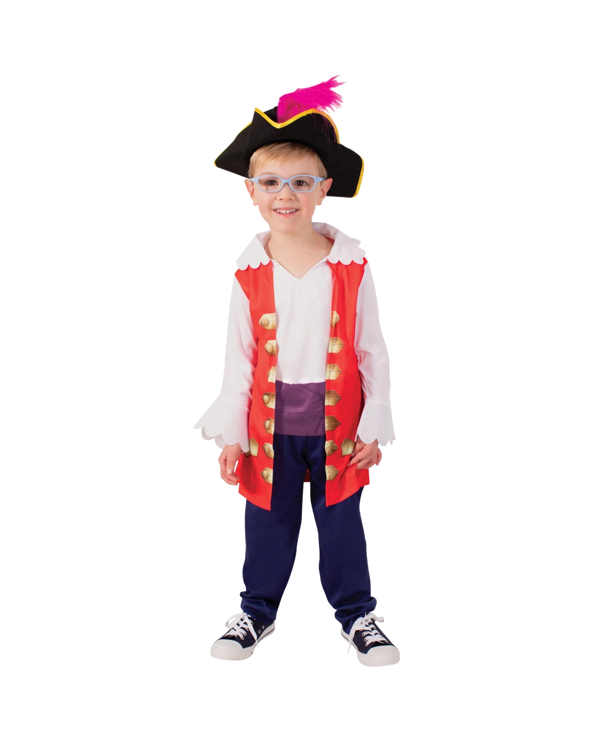 1 The Wiggles The Wiggles Captain Feathersword Deluxe Kids Costume 3-5 Years - 3-5 Years, 1 of 4