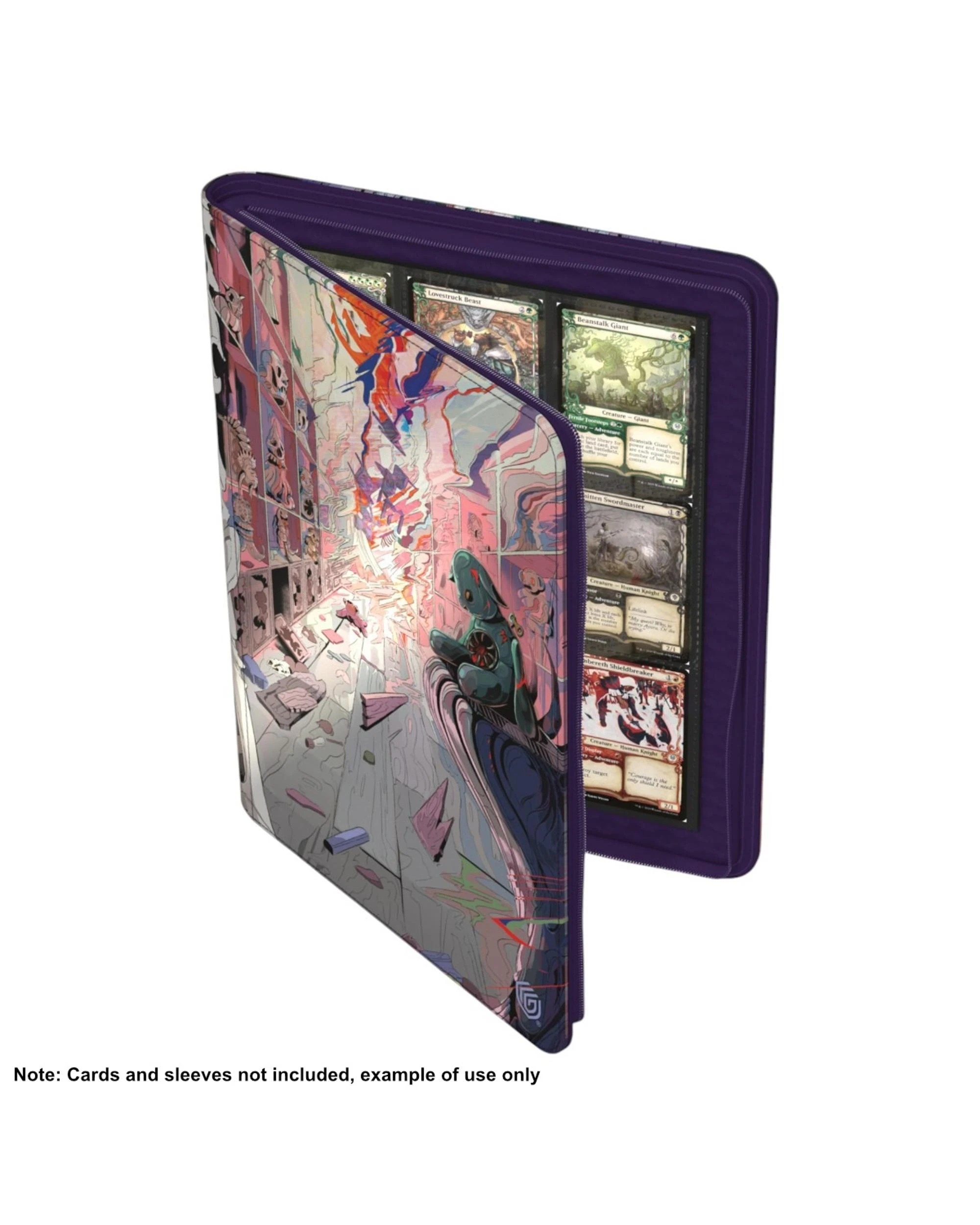 3 Ultimate Guard Magic The Gathering Duskmourn Porcelain Gallery 360 Xenoskin Zipfolio Folder - Multi, 3 of 5