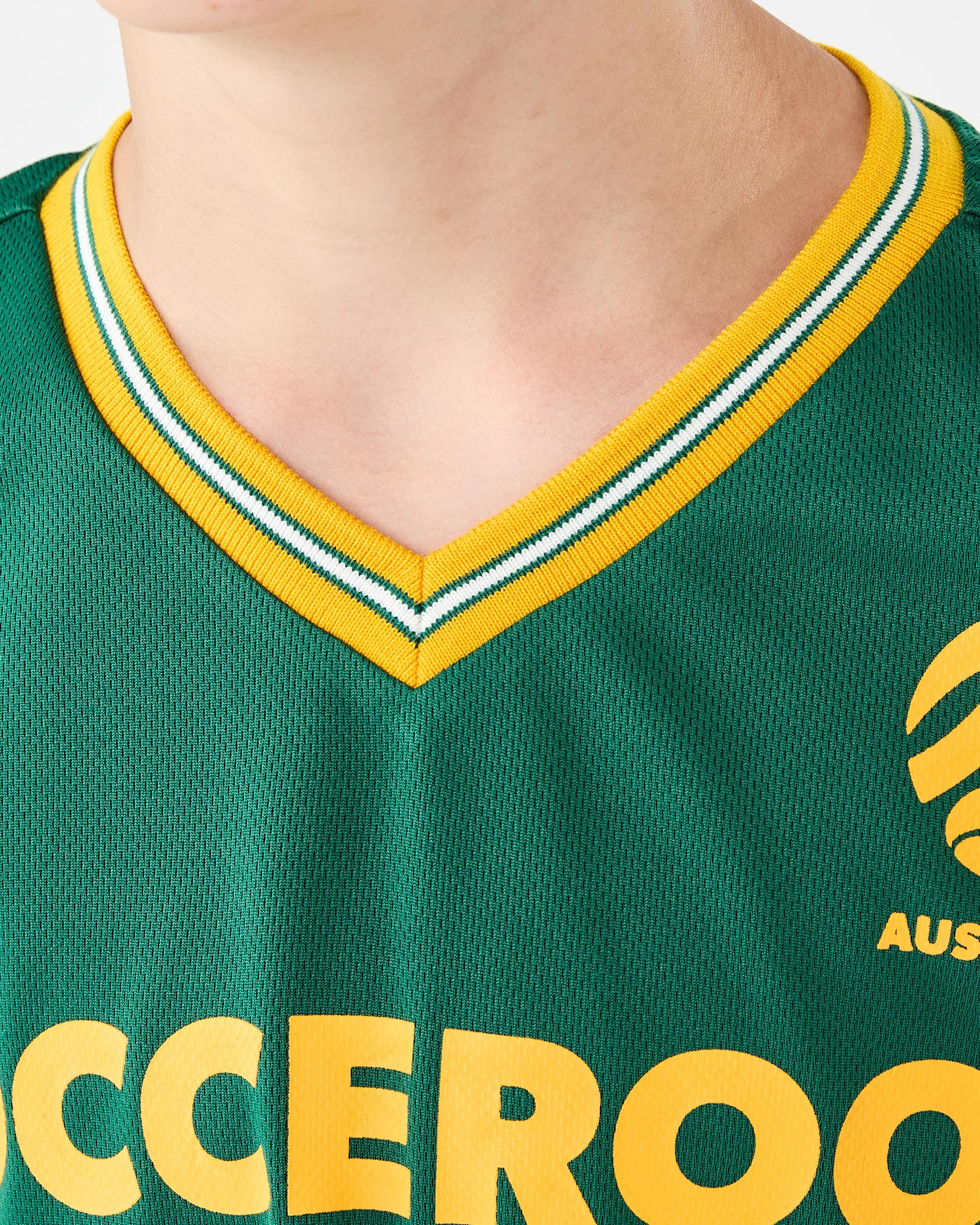 4 Socceroos Youth T-shirt Green, 4 of 7