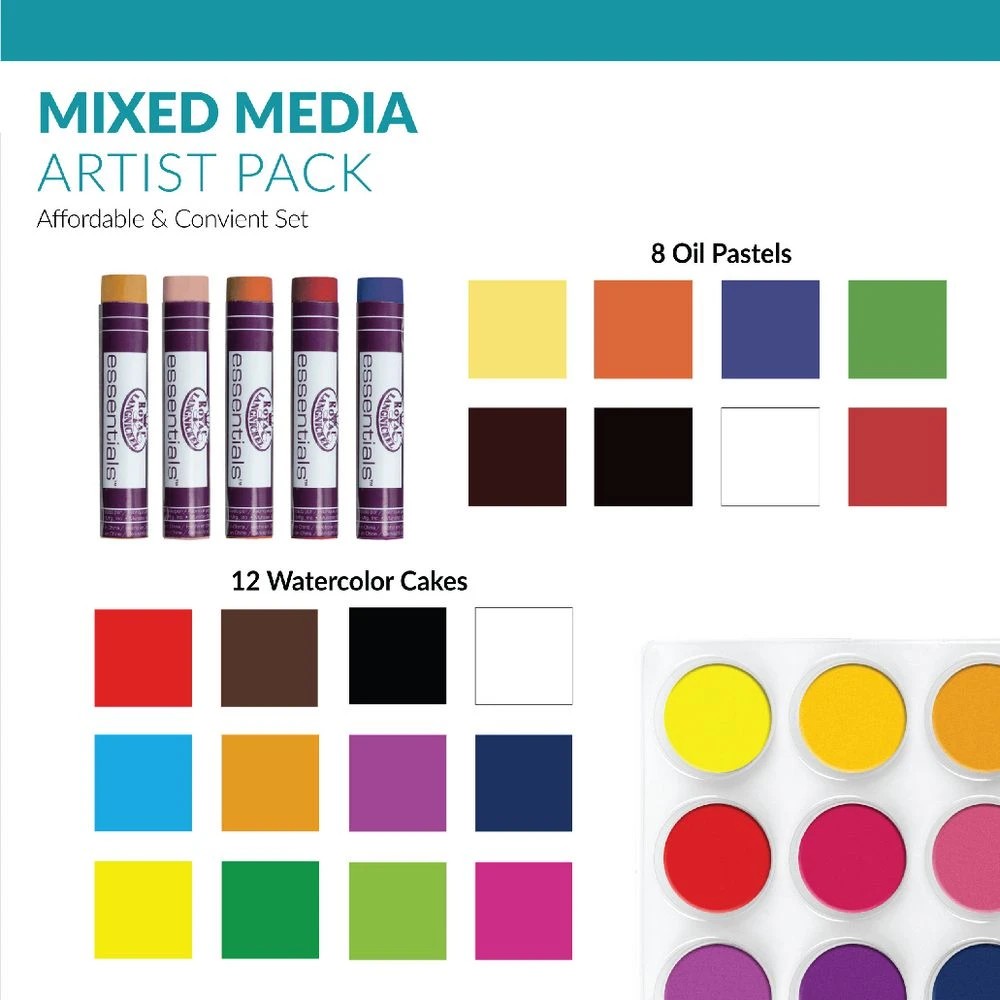 8 Royal & Langnickel Mixed Media Artist Pack 39 Piece, 8 of 8