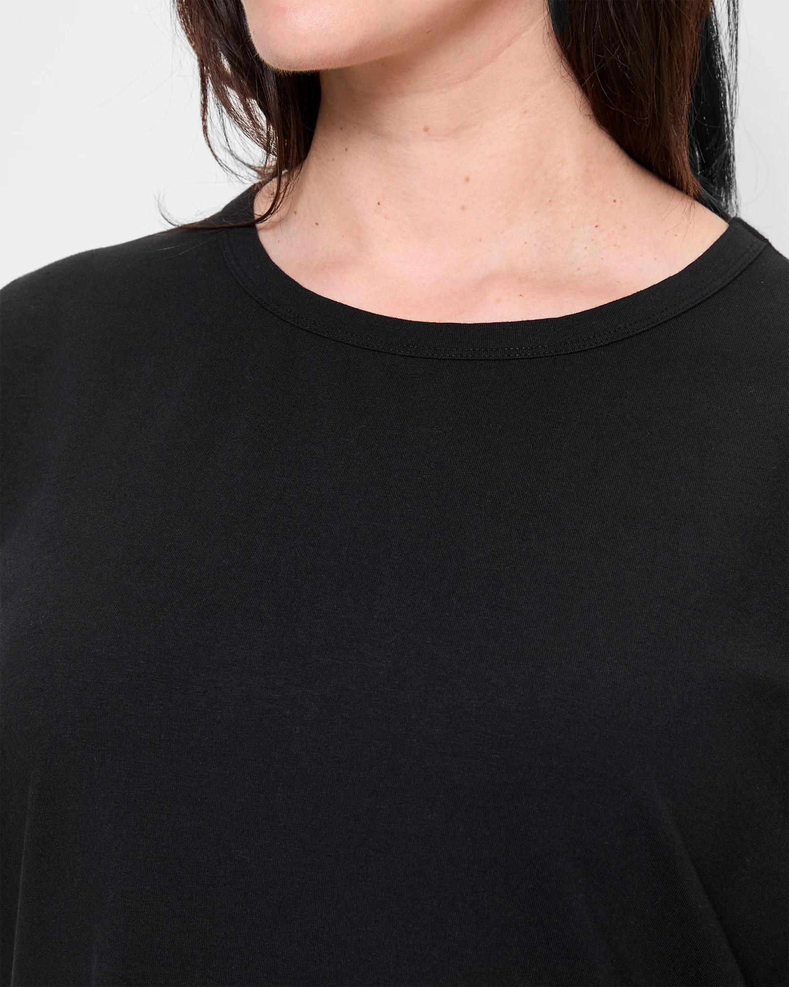 10 Target Plus Size Australian Cotton T-Shirt BLACK, 10 of 10