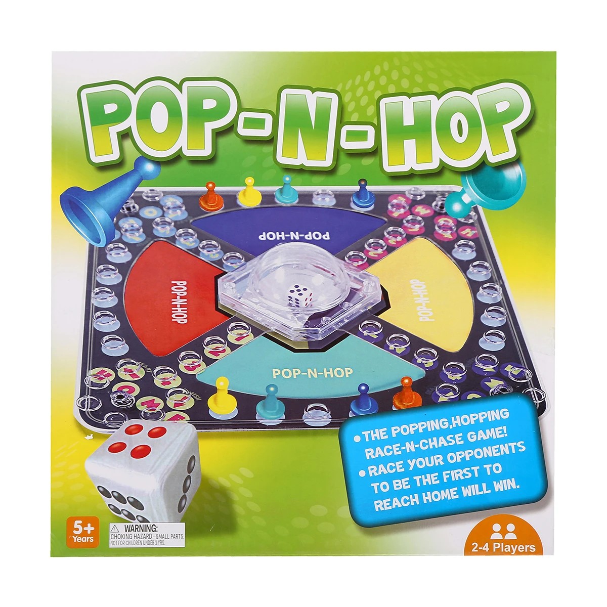 1 Pop-N-Hop Board Game, 1 of 4
