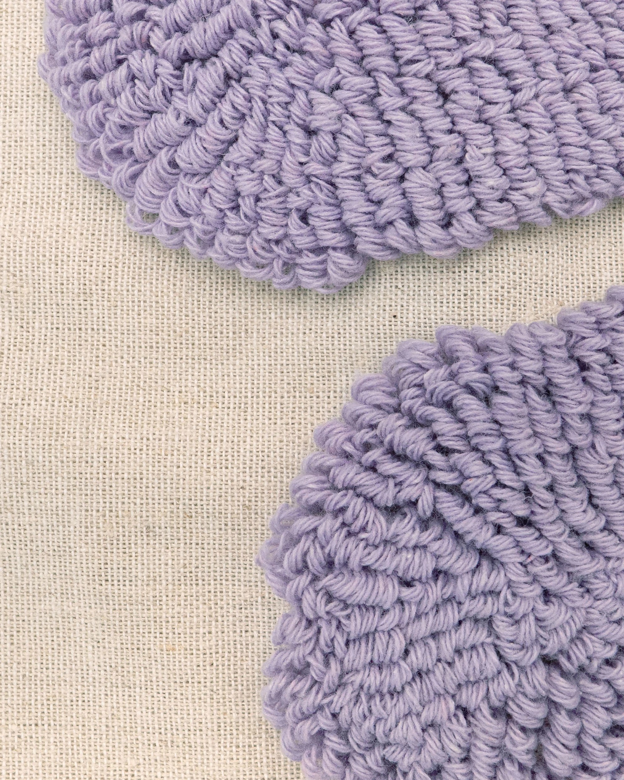 4 Bambury Florian Looped Embroidery Square Cushion  Lilac - Purple, 4 of 4