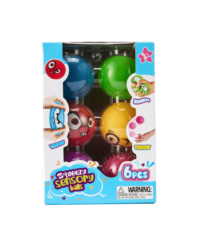 6 Piece Squeezy Sensory B