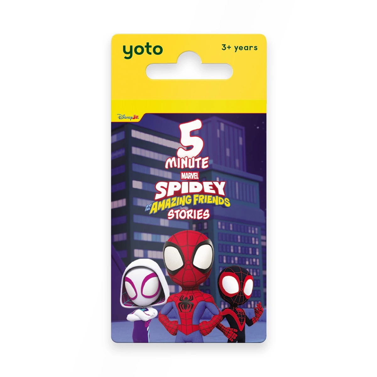 1 Yoto: Disney Jr. 5 Minute Marvel Spidey and his Amazing Friends Stories, 1 of 5
