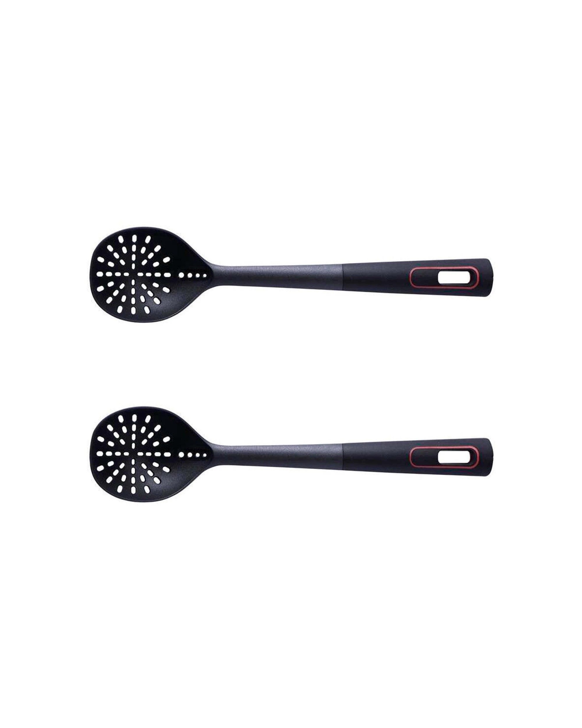 1 Avanti 2PK Nylon Slotted Spoon Multi-In-1 Kitchen Cooking Utensil - Black, 1 of 1