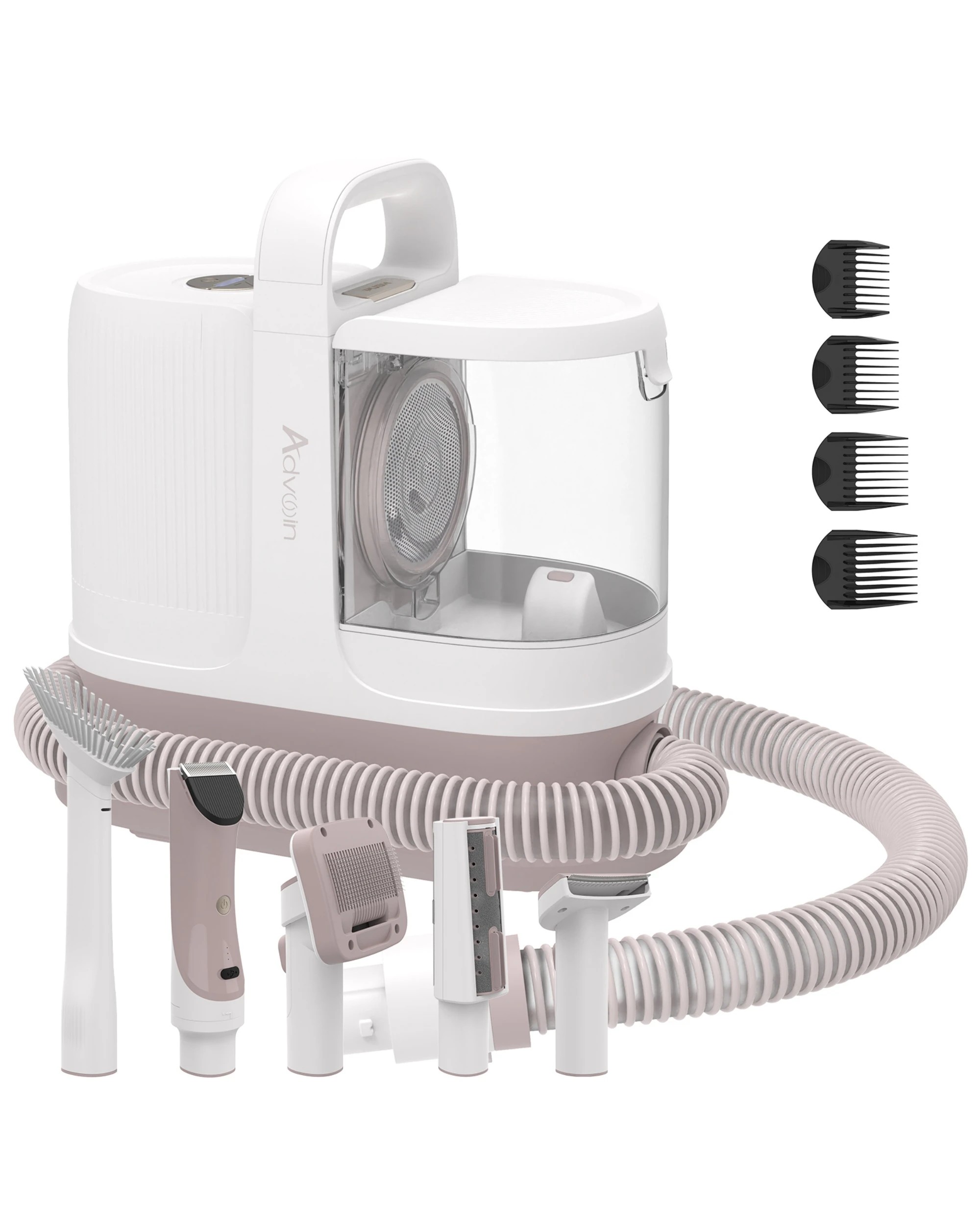 2 Advwin 5in1 Pet Grooming Vacuum Kit, 2 of 8