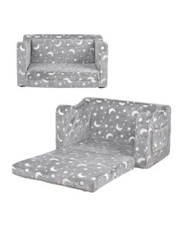 Advwin 2-in-1 Kids Flip Open Sofa Couch Foldable Bed 