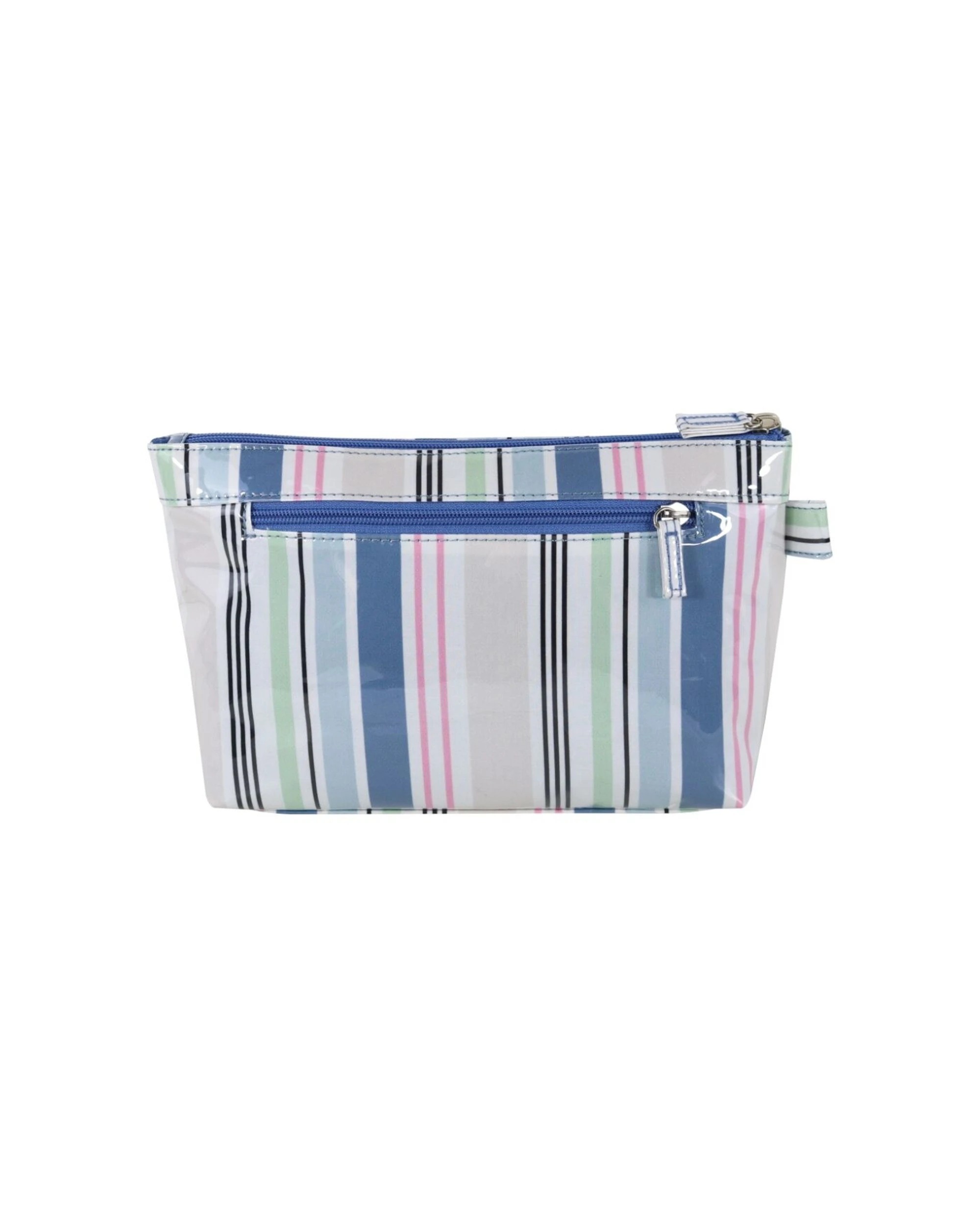 2 Wicked Sista Anderson Stripe Large Luxe Cosmetic Waterproof Makeup Bag - Multi, 2 of 2
