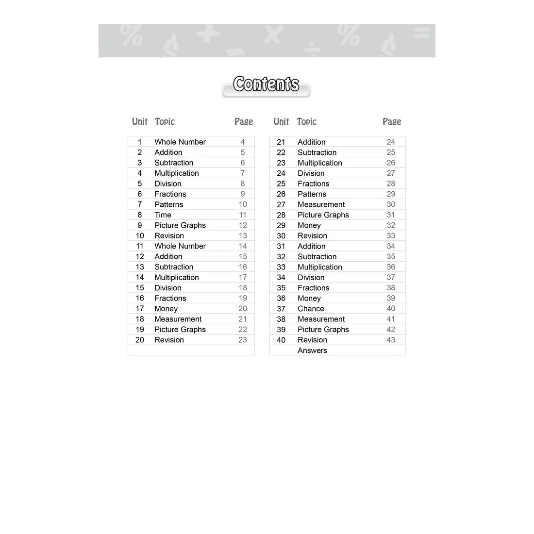 2 Problem Solved Mathematics Activity Book 1, 2 of 4