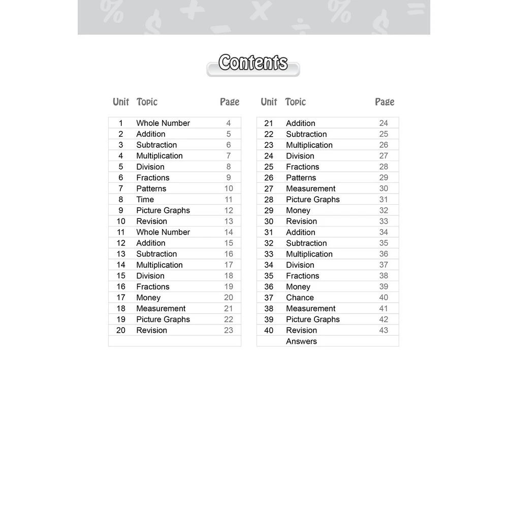 2 Problem Solved Mathematics Activity Book 1, 2 of 4