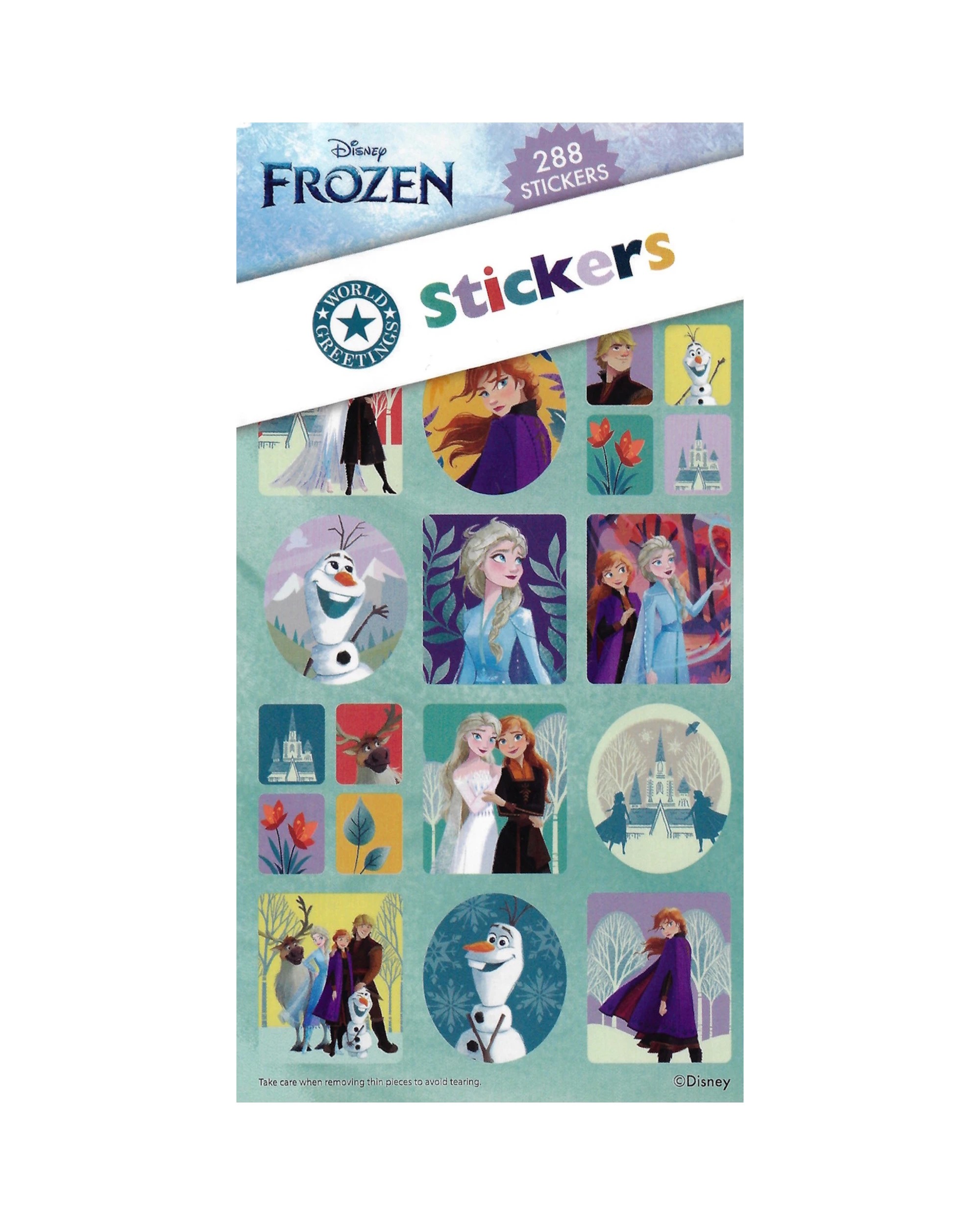 1 Disney Frozen Sticker Book 12 Sheets, 1 of 1