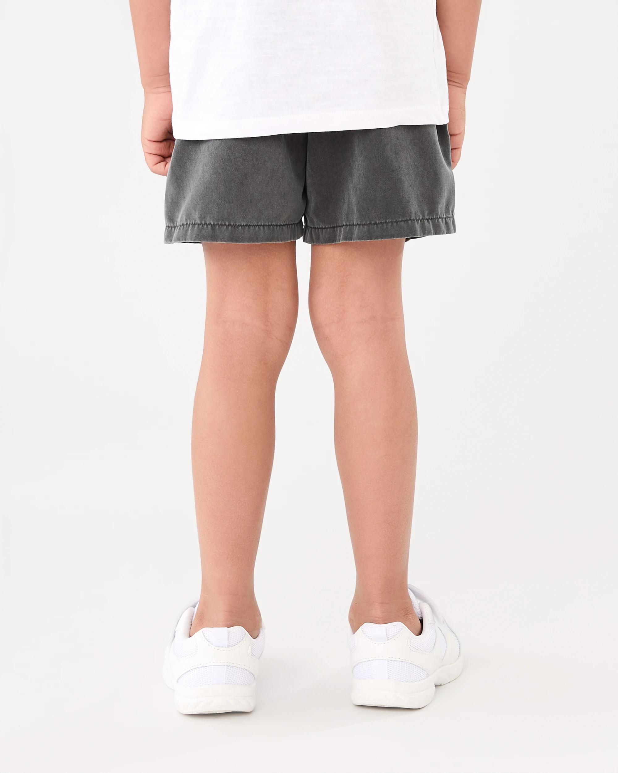 2 Washed Shorts Black, 2 of 6