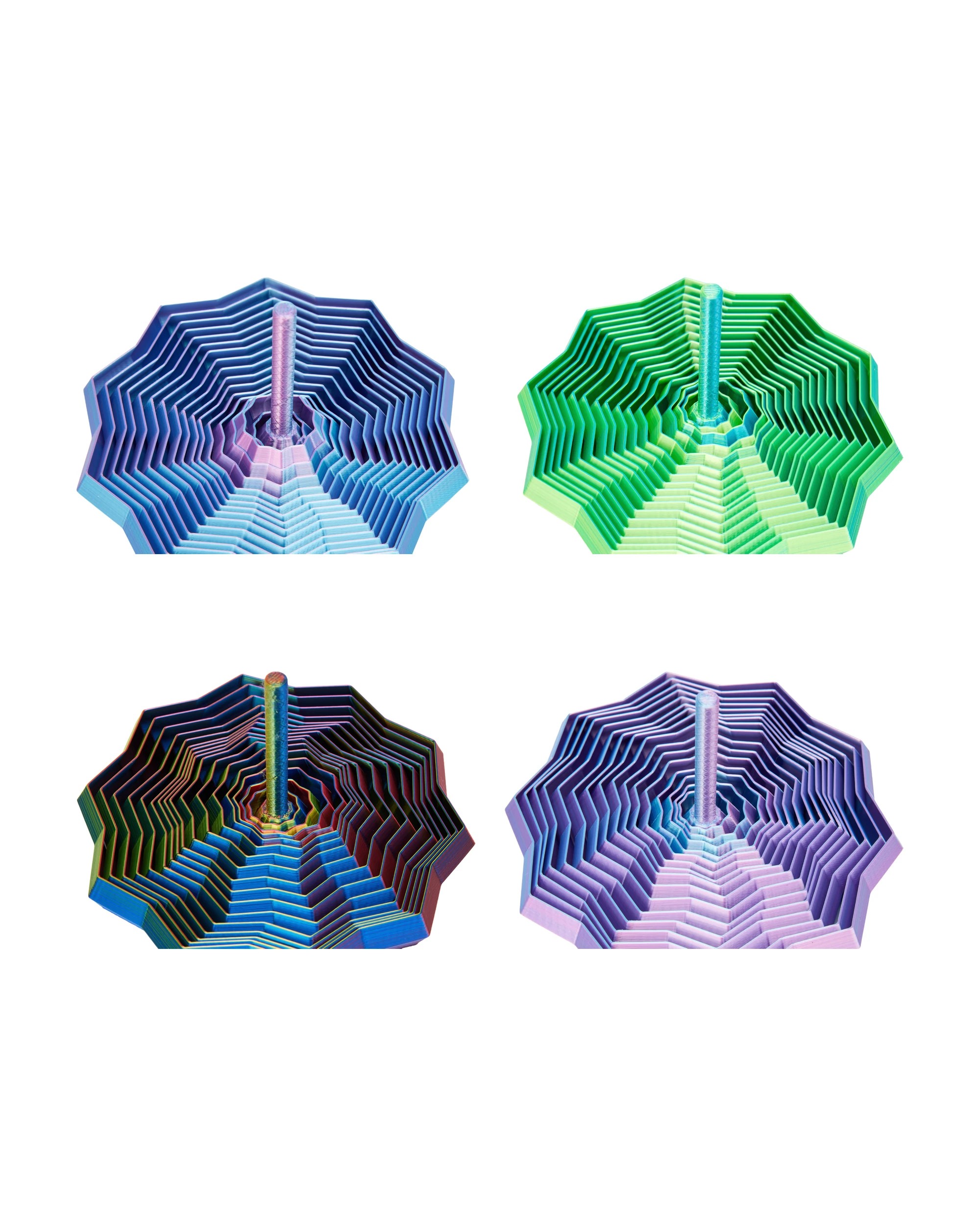 3 3D Fidget Star - Assorted, Small, 3 of 5
