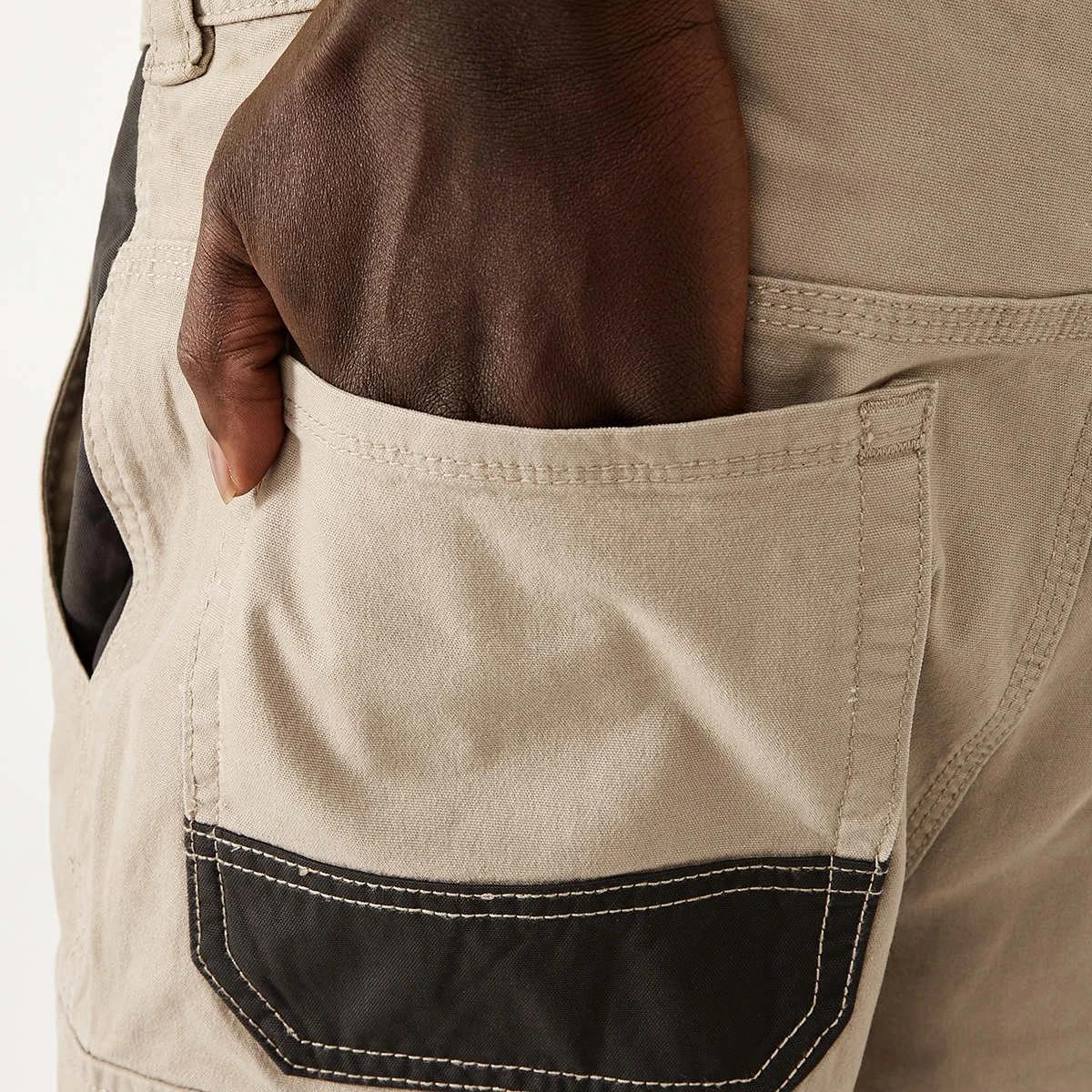 7 Knee Length Work Shorts DESERT TAUPE, 7 of 8