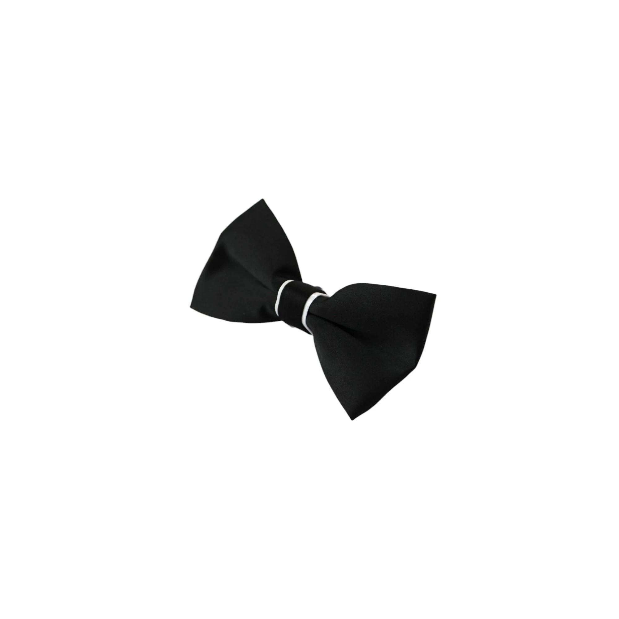 4 Zasel Mens Black On White Two Tone Layered Bow Tie - Multi, 4 of 4