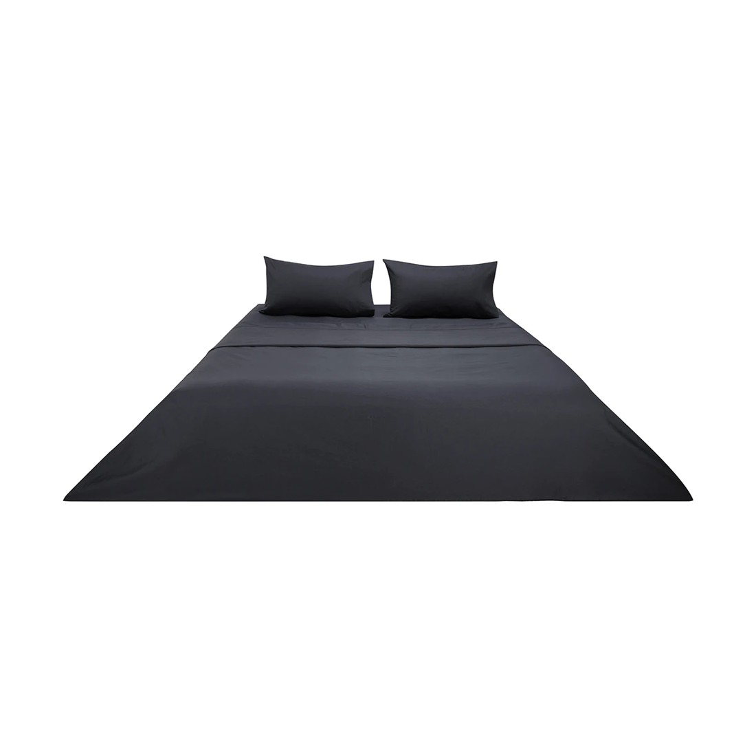 6 500 Thread Count Australian Grown Cotton Sheet Set - King Bed, Anthracite, 6 of 7