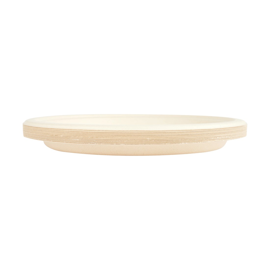 2 12 Piece Sugarcane Pulp Round Plates, 2 of 4