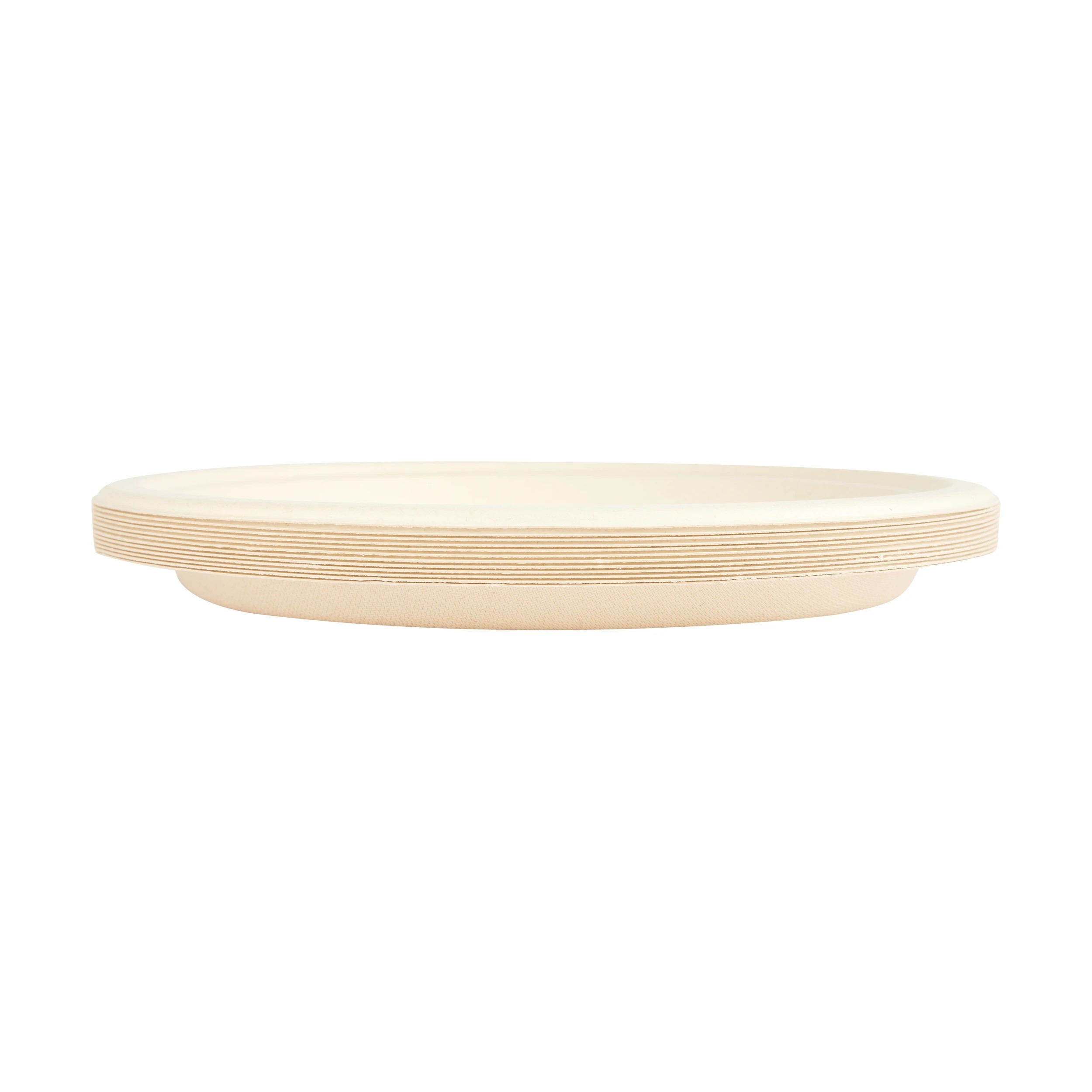 2 12 Piece Sugarcane Pulp Round Plates, 2 of 4