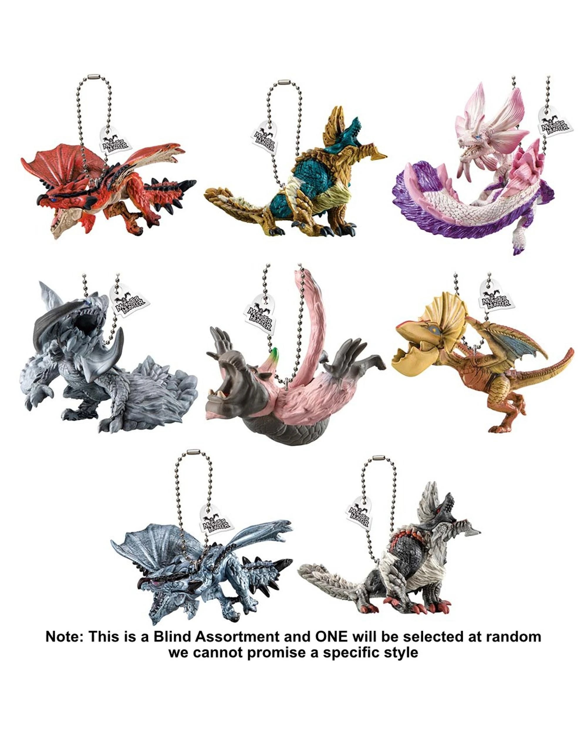 2 Bandai Shokugan Monster Hunter Mascot Charm Blind Box, 2 of 6