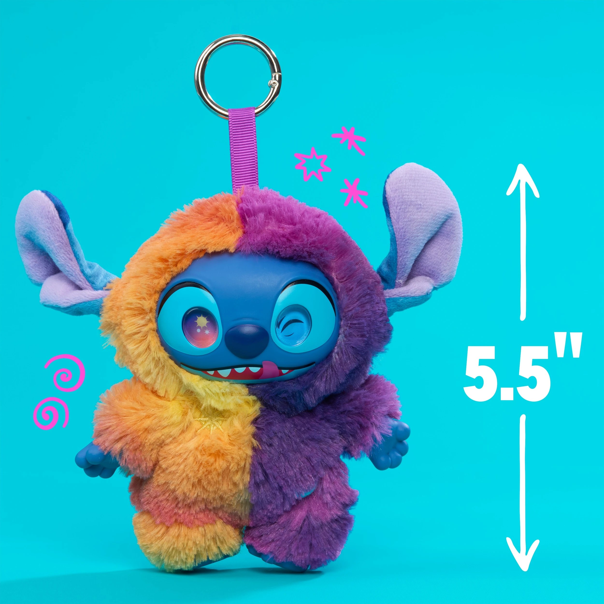 9 HAPPY HAUL Disney Stitch Sleepy Stars Vinyl Blind Box Plush - Assorted - Multi, 9 of 9