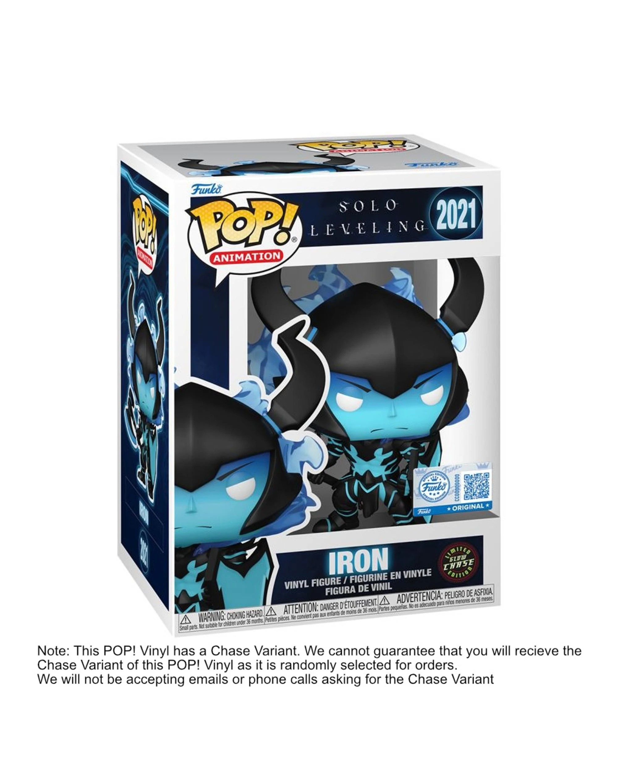 3 Solo Leveling Iron US Exclusive Funko POP! Vinyl, 3 of 4