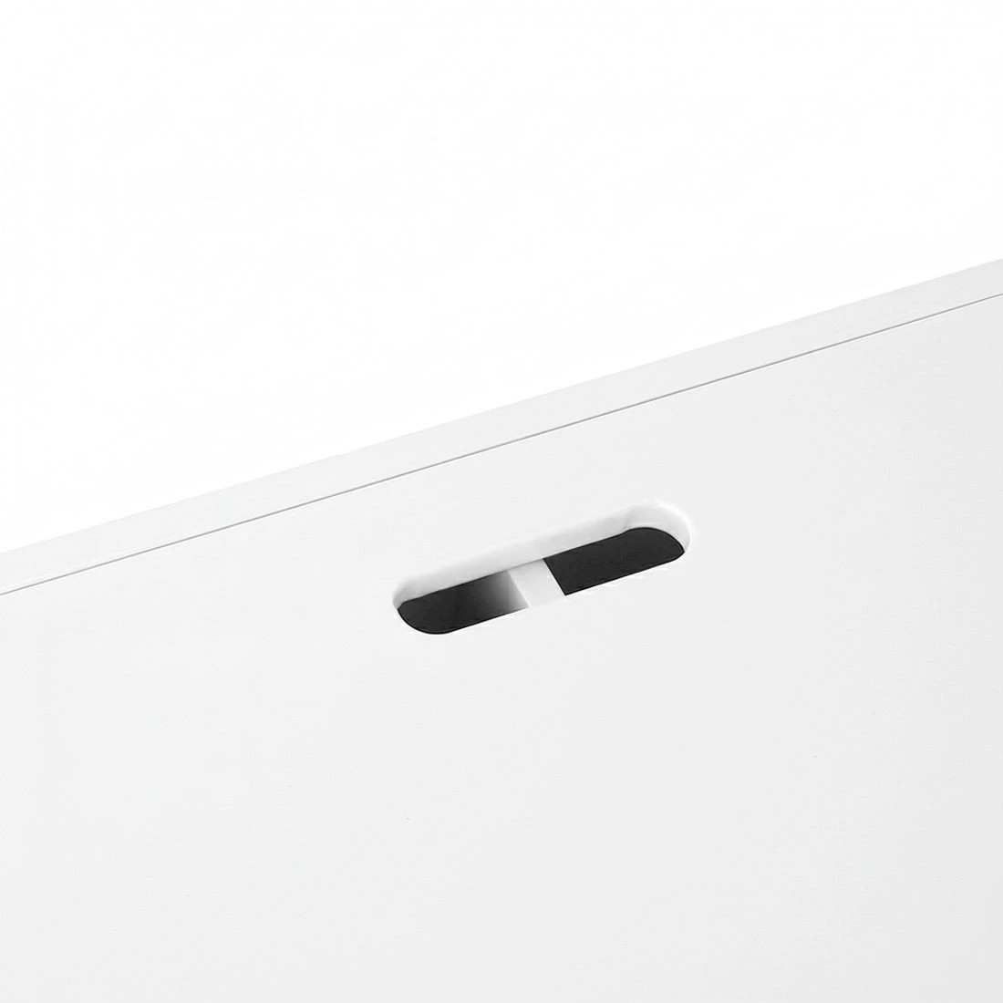 8 Keezi 3PCS Kids Table and Chairs Set Storage Toys Play Activity Desk Chalkboard - White, 8 of 8