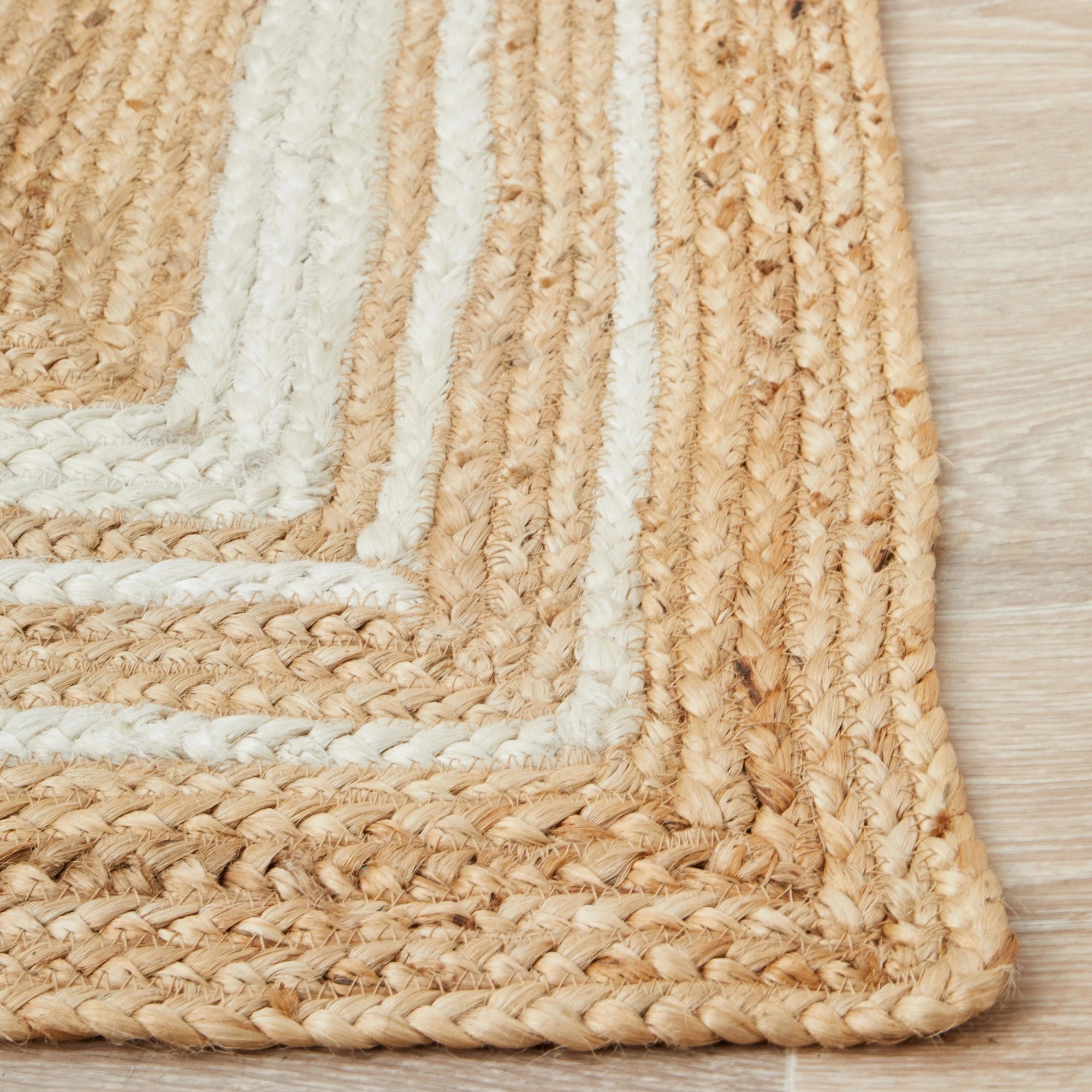 6 Common Ground Rugs Drift 111 220x150cm - Medium Jute Rug - Natural, 6 of 10
