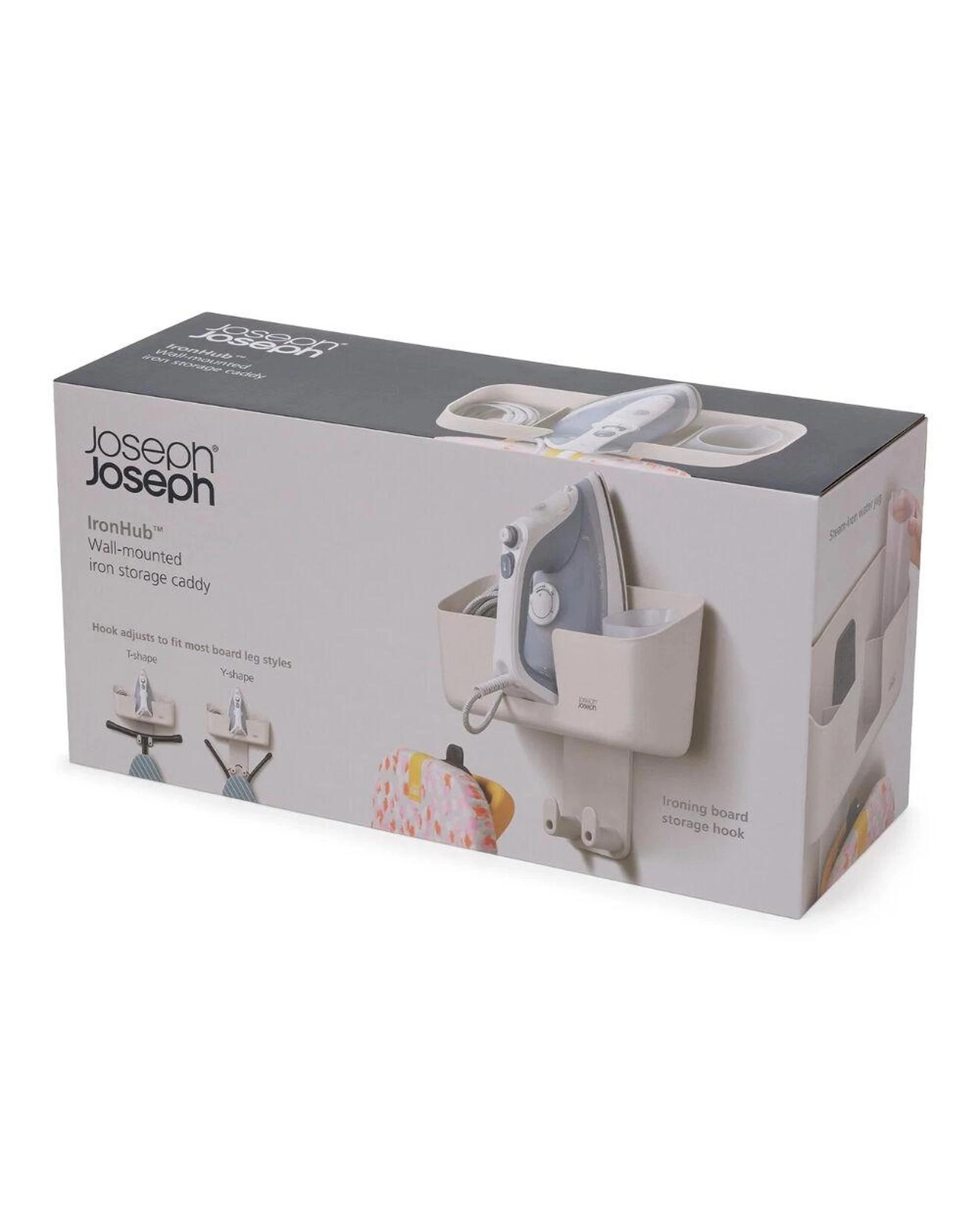 2 Joseph Joseph IronHub Ironing Storage Caddy Ecru, 2 of 9