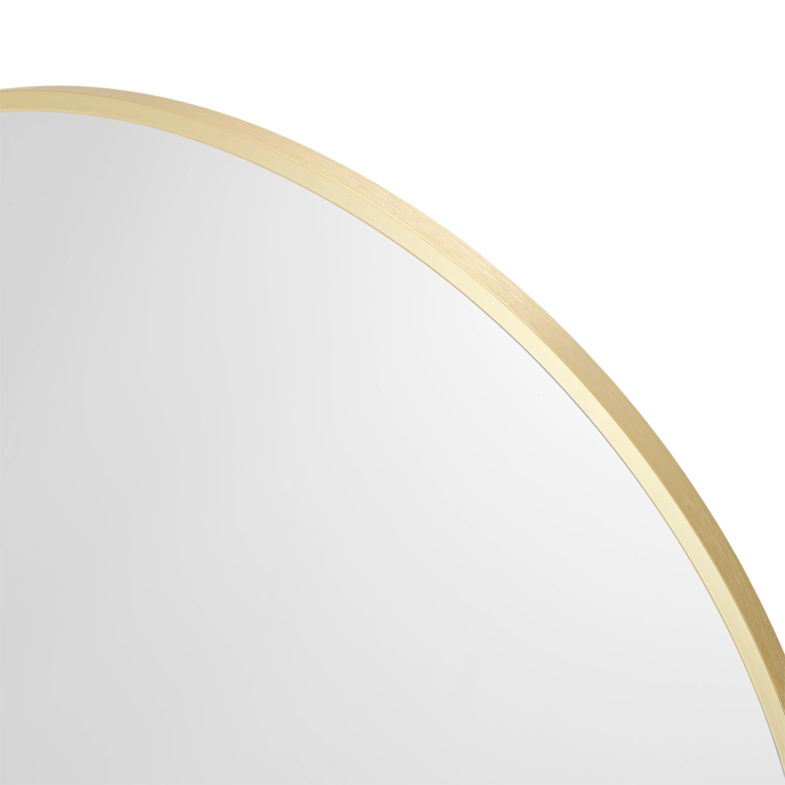4 Gold Look Arch Mirror - 95cm x 60cm, 4 of 6