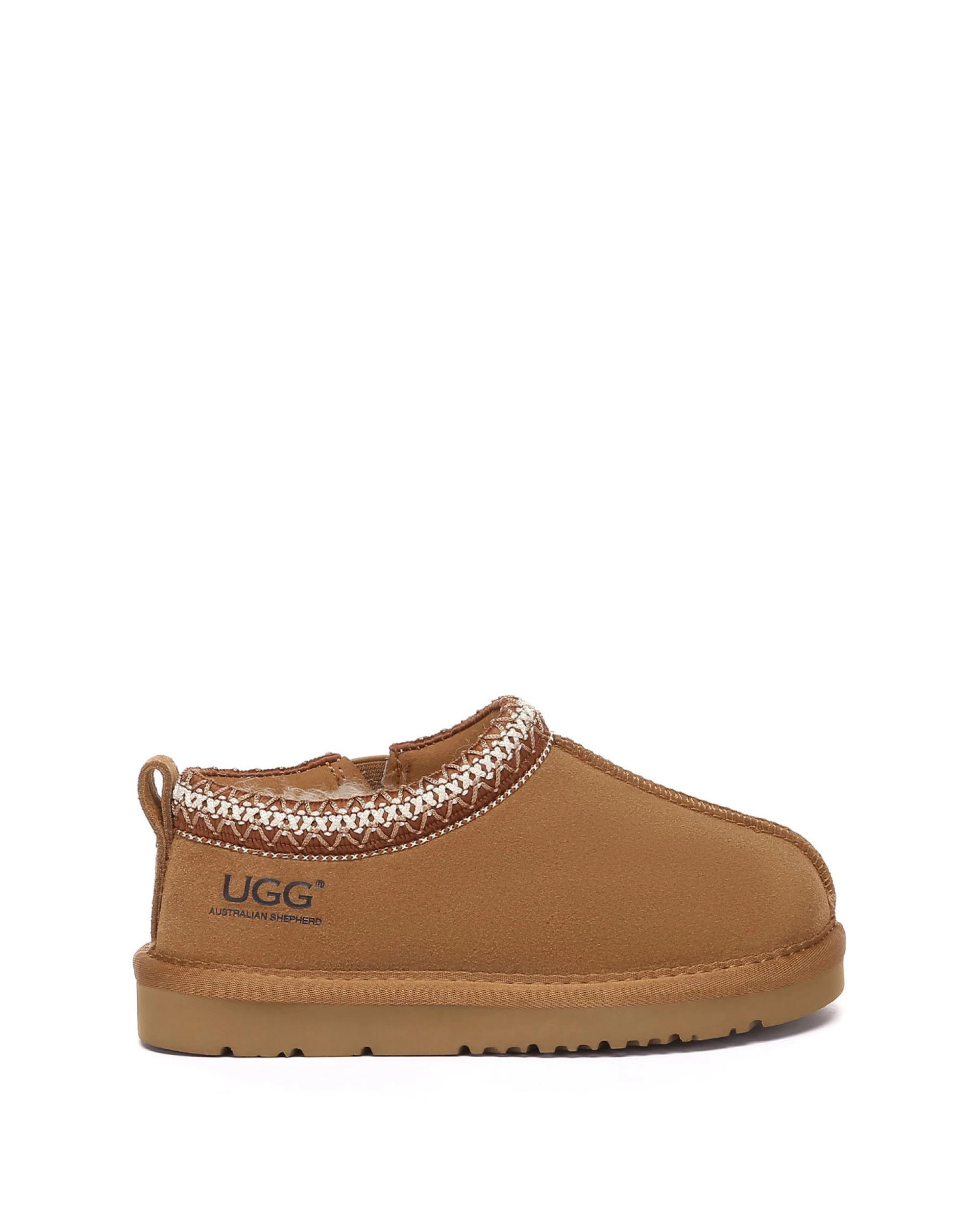 1 Australian Shepherd UGG Kids Tazzy Tay Slippers CHESTNUT/BROWN, 1 of 5