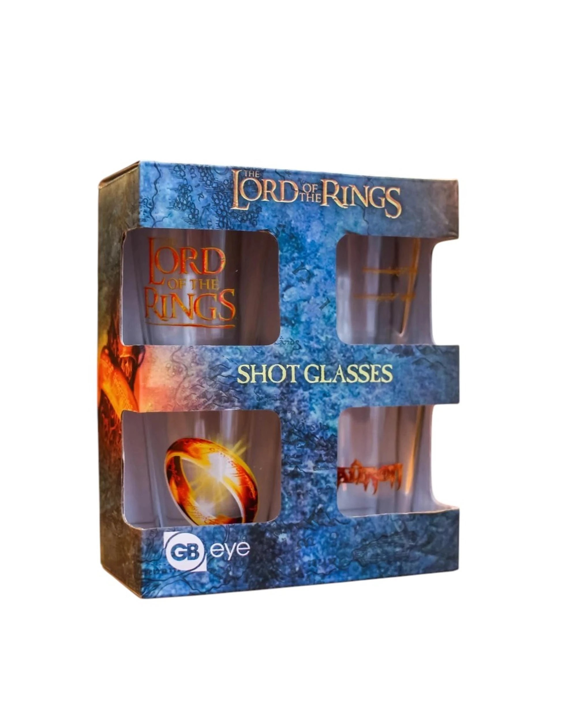 1 The Lord of the Rings Shot Glasses 4 Piece Set, 1 of 3
