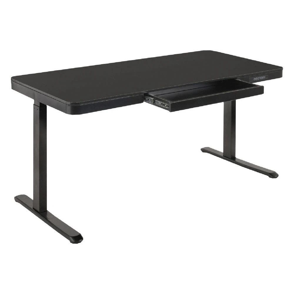 7 Newhaven Electric Sit Stand Desk with Drawer 1500mm Black Desks, Tables and Workstations, 7 of 10