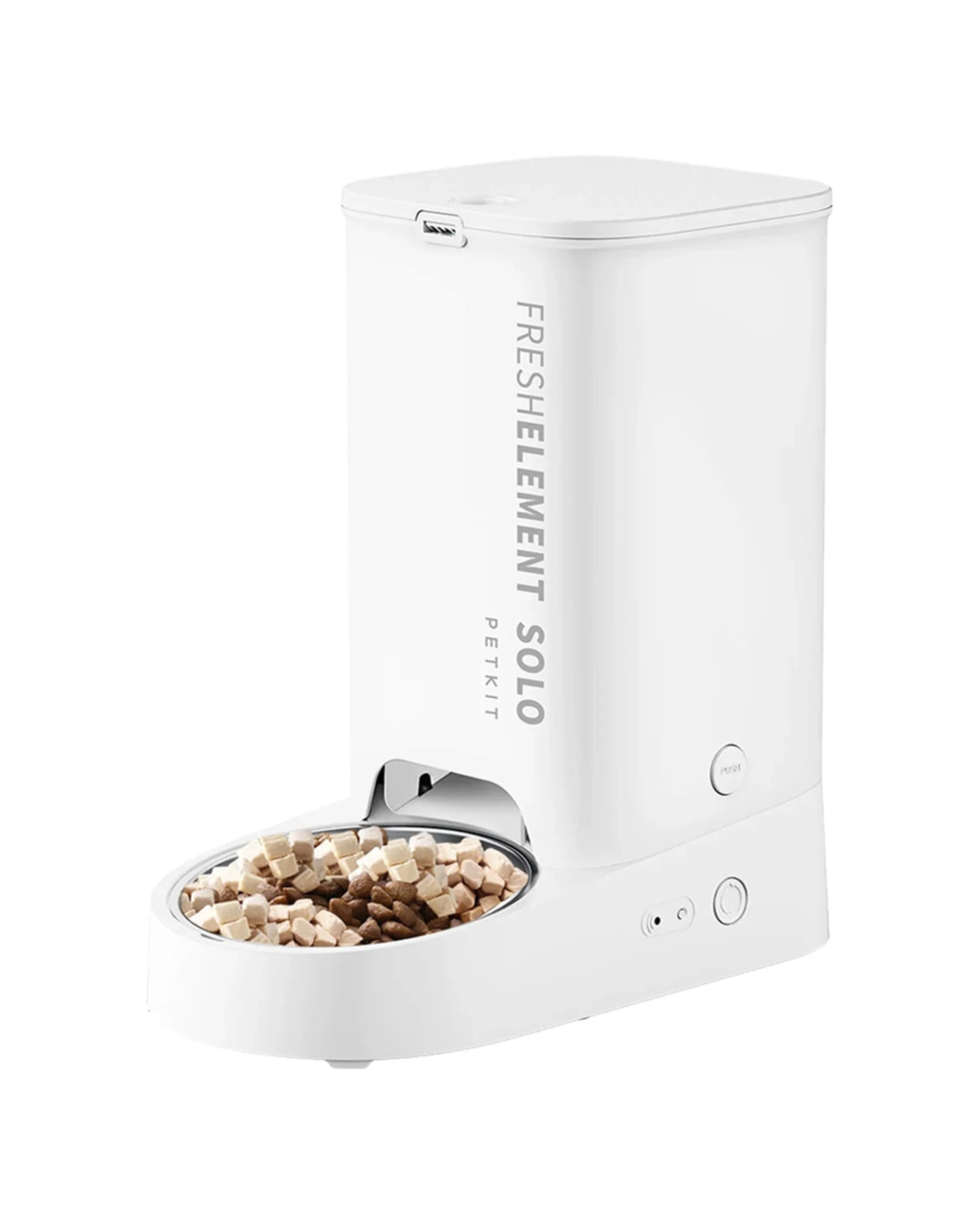 1 Petkit Fresh Element Solo Smart Feeder Wi-Fi Bluetooth App Control 3L Capacity - White, 1 of 4