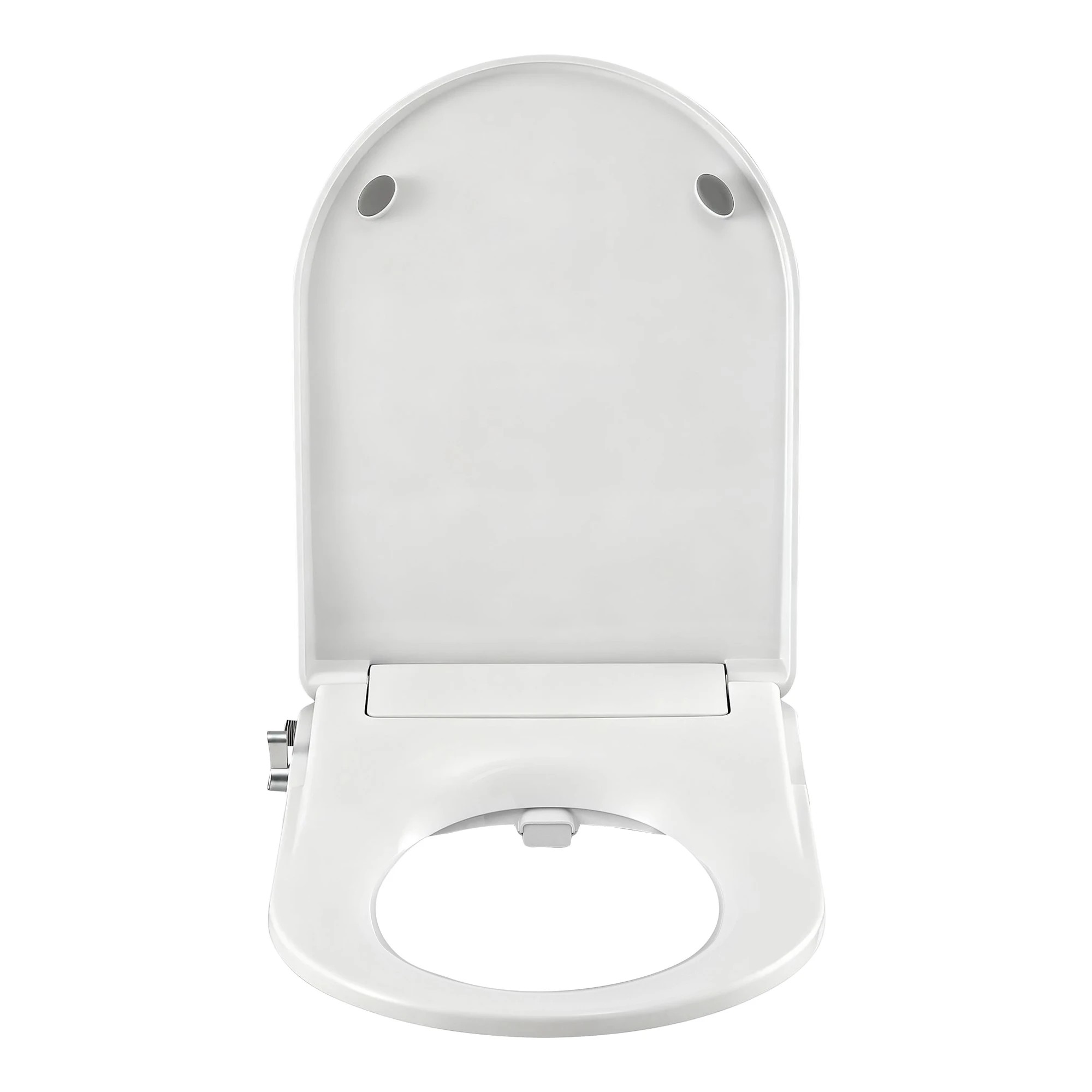 3 Cefito Non Electric Bidet Toilet Seat D-Shape - White, 3 of 8
