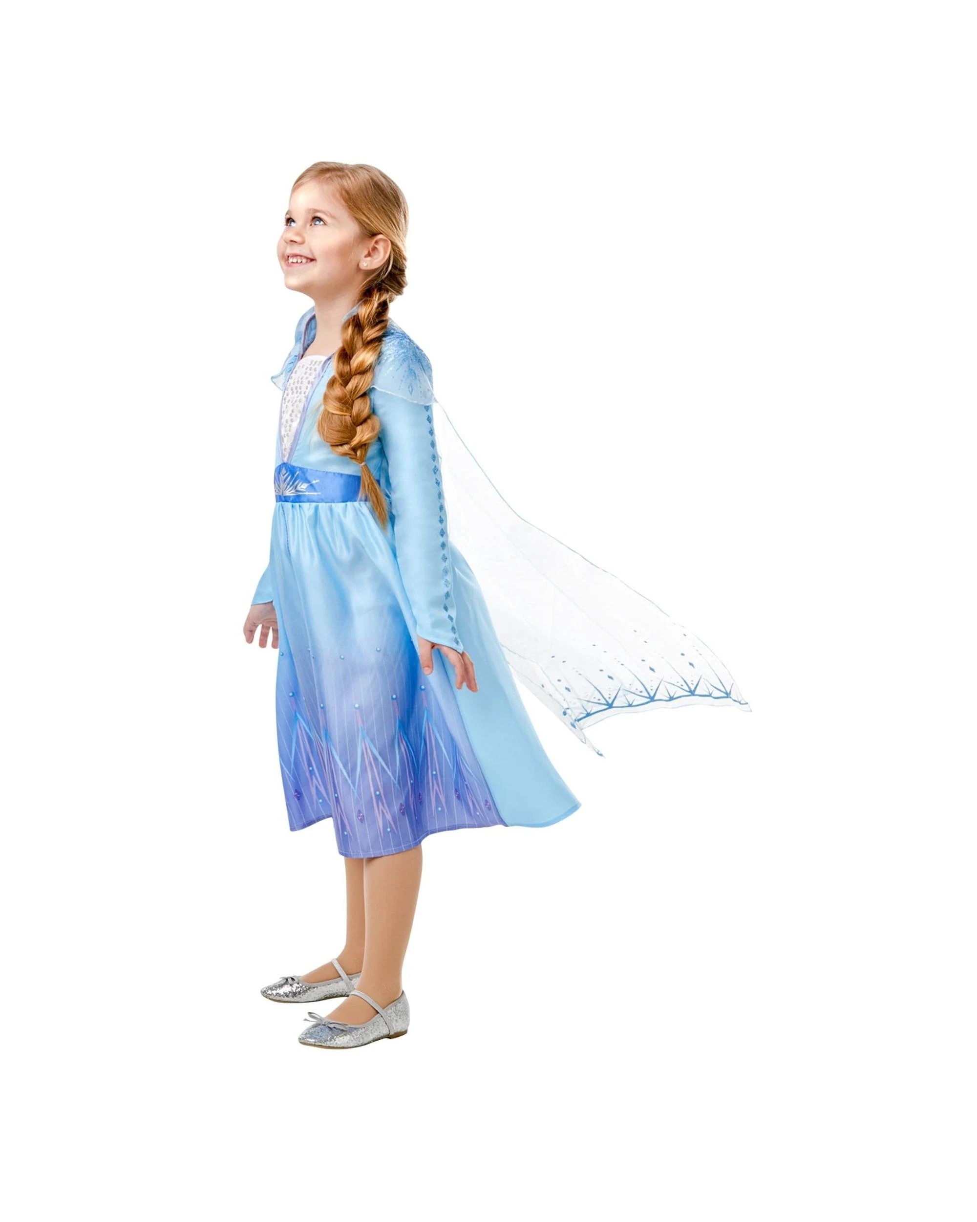 2 Disney Frozen 2 Elsa Child Costume 5-6 Years, 2 of 4